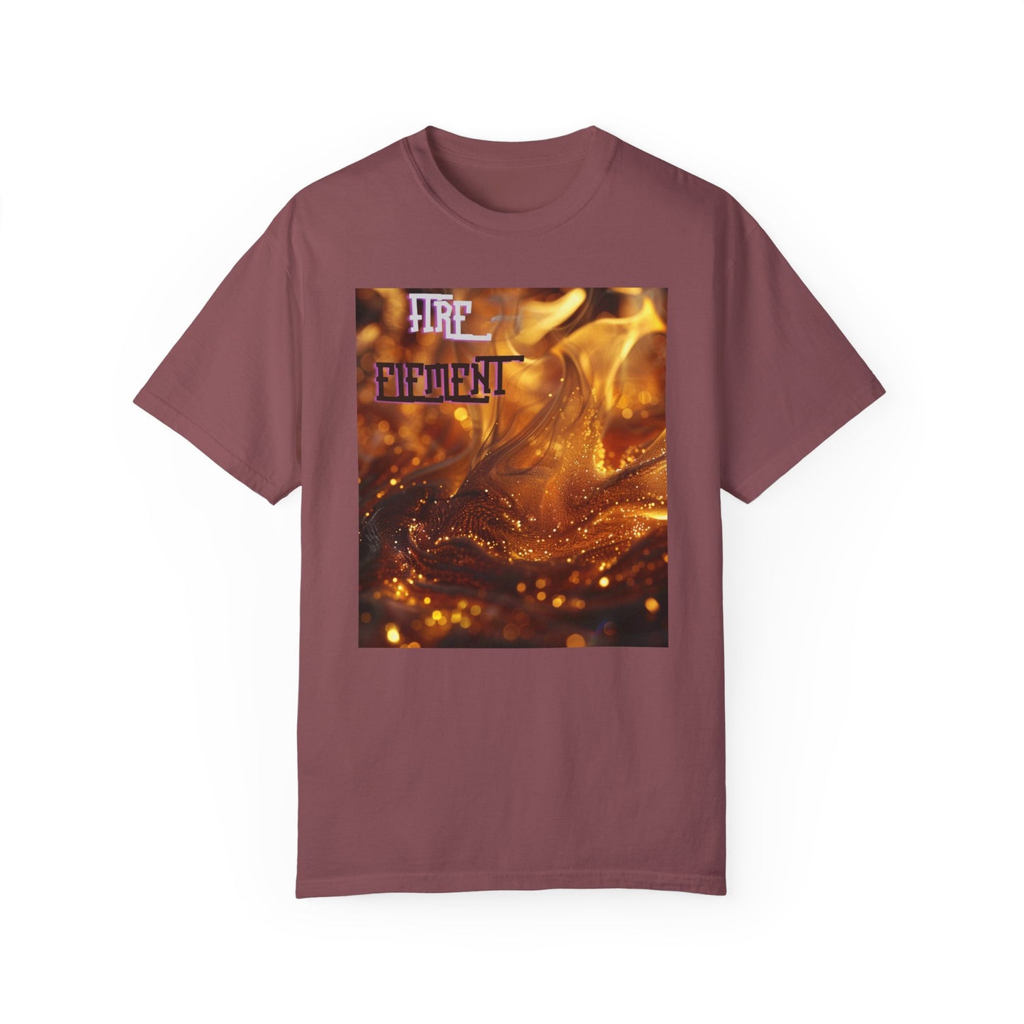 Fire Element, a Unisex Garment-Dyed T-shirt