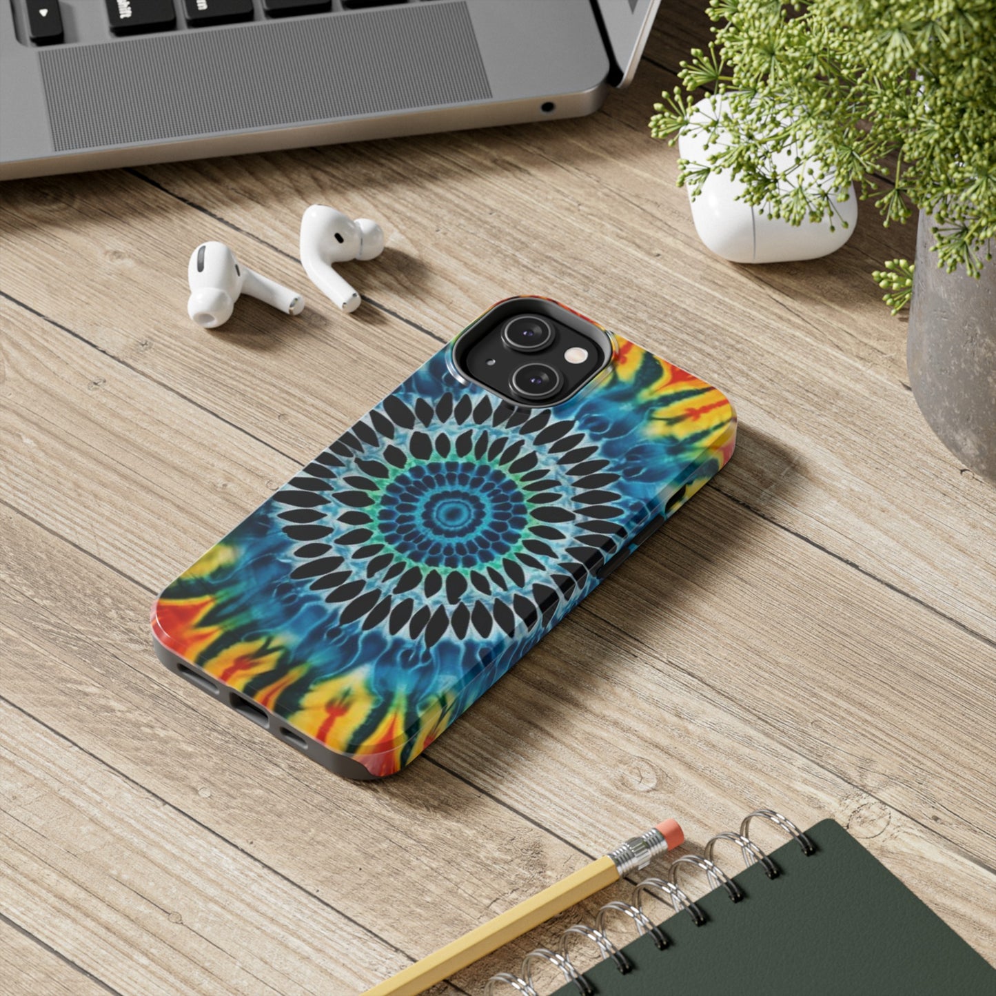 Tyedye Tough Phone Iphone 15