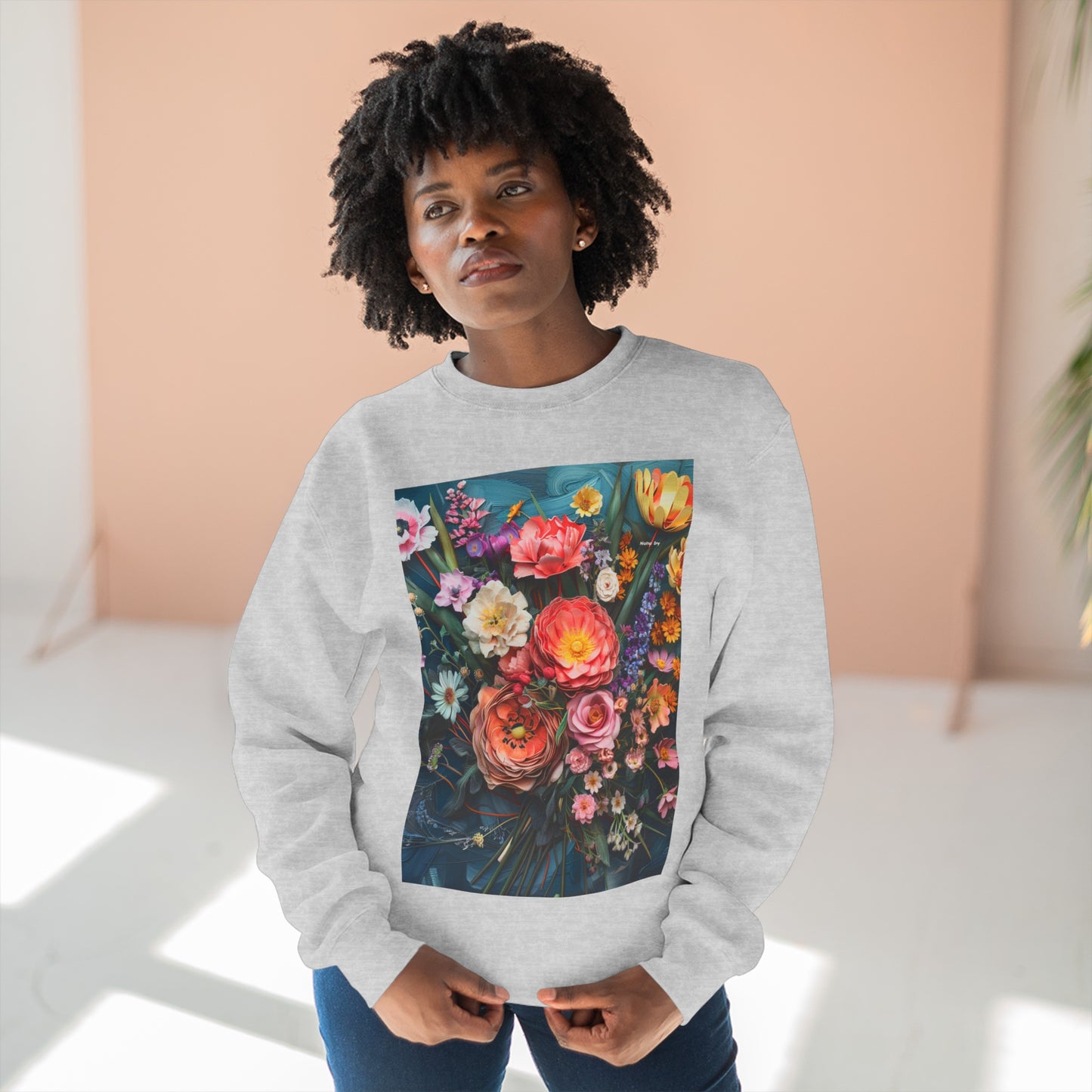 Spring Blossoms, a Unisex Crewneck Sweatshirt