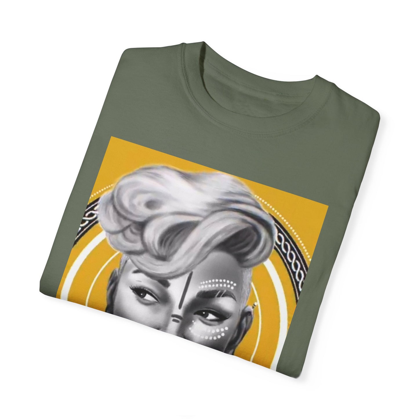 Poised Allure, a Unisex Garment-Dyed T-shirt