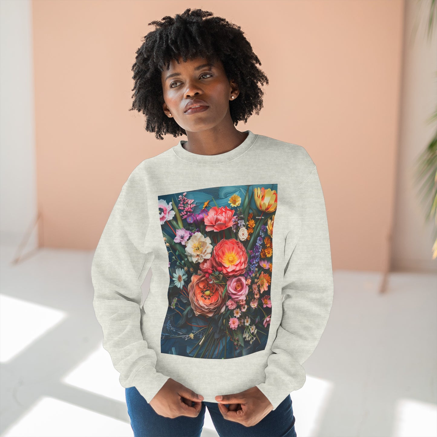 Spring Blossoms, a Unisex Crewneck Sweatshirt