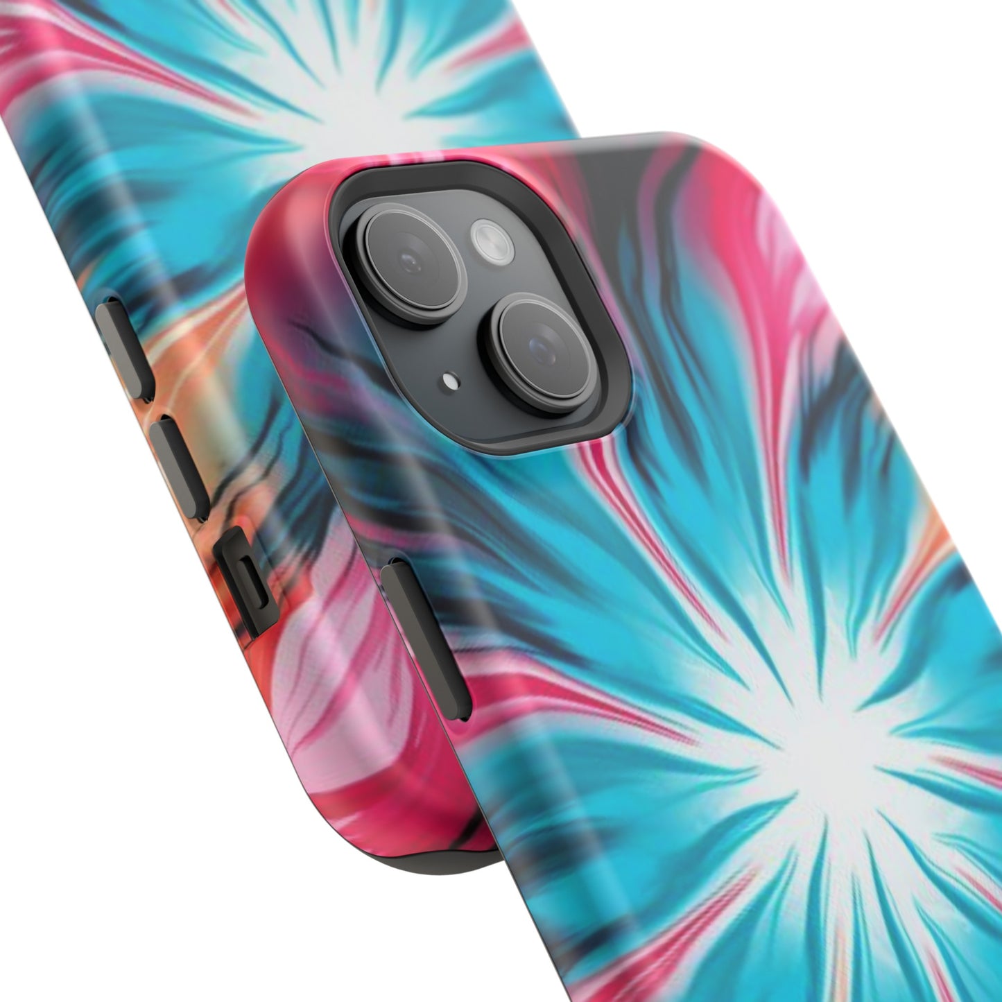 Floral tie-dye Magnetic Tough Cases