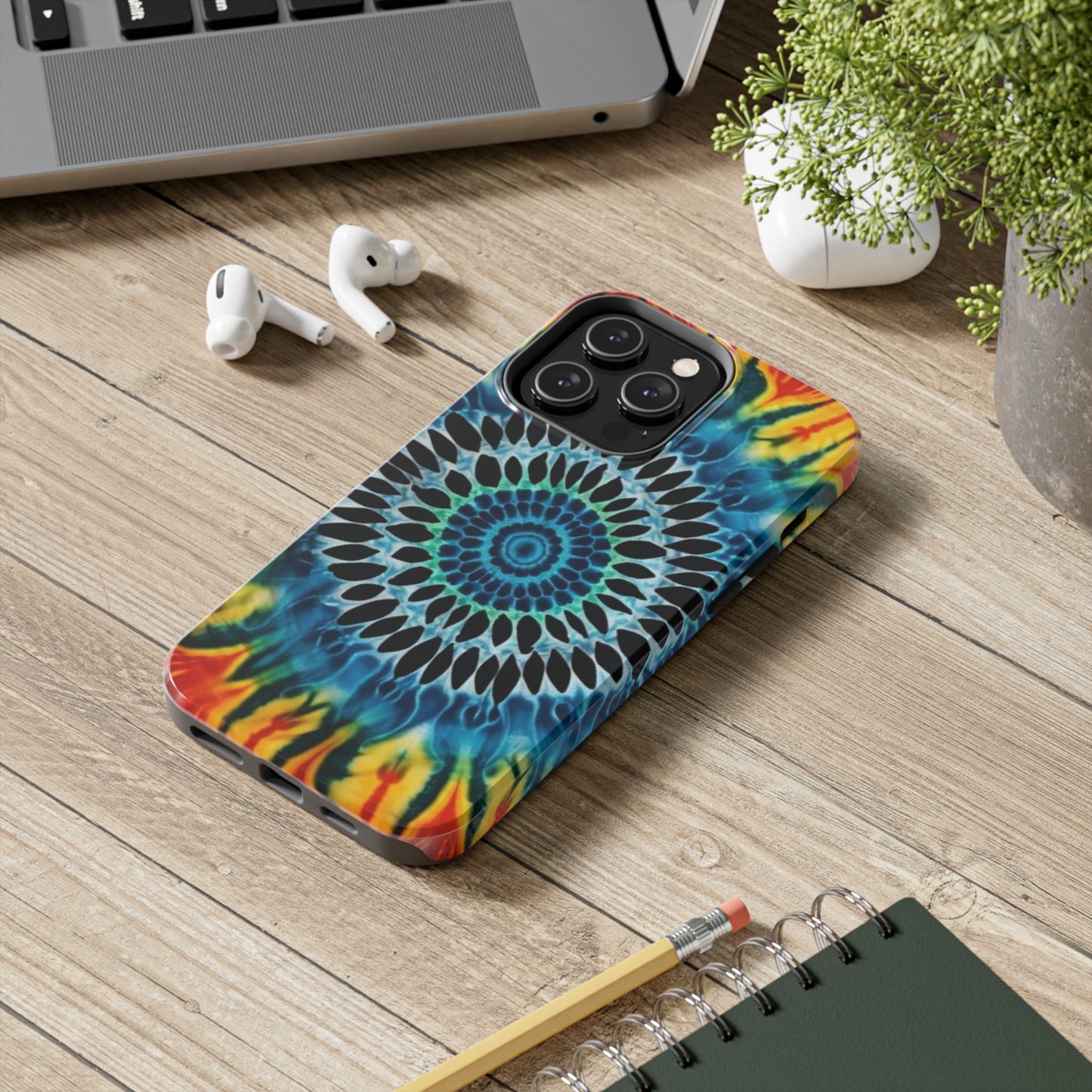 Tyedye Tough Phone Iphone 15