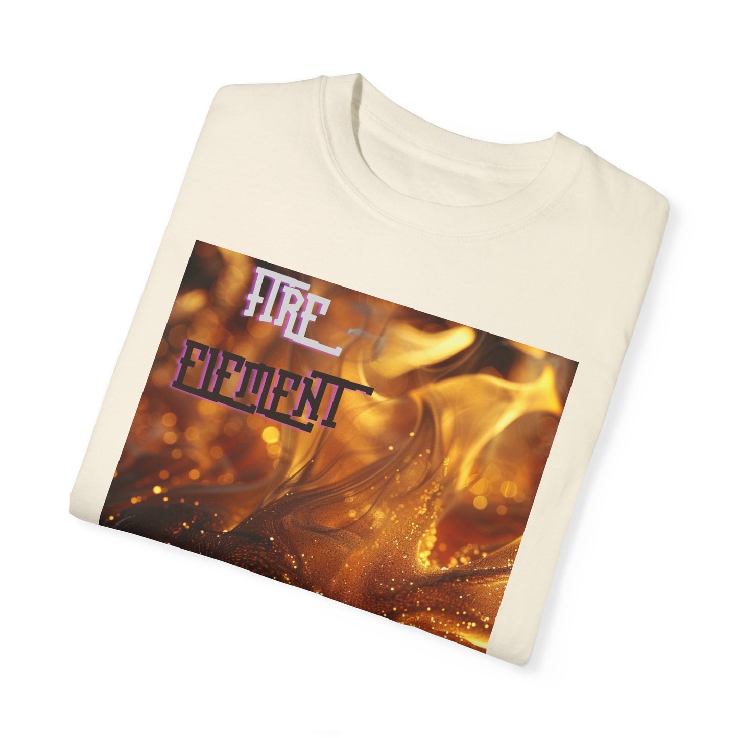 Fire Element, a Unisex Garment-Dyed T-shirt