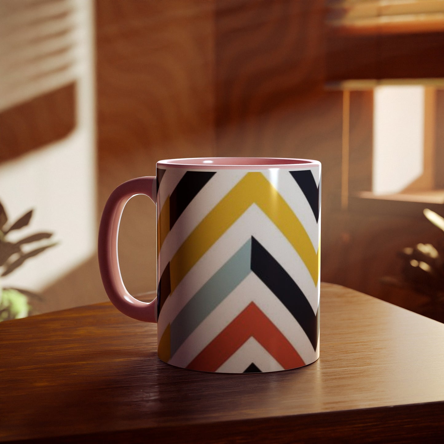 Beautiful chevron zigzag art