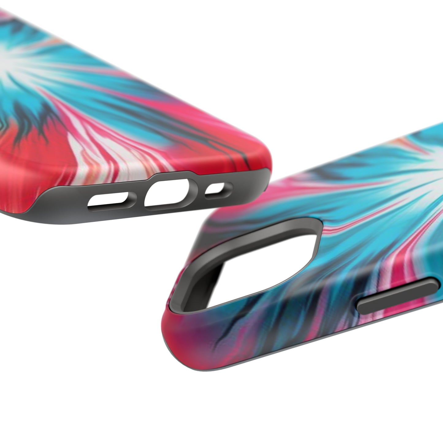 Floral tie-dye Magnetic Tough Cases