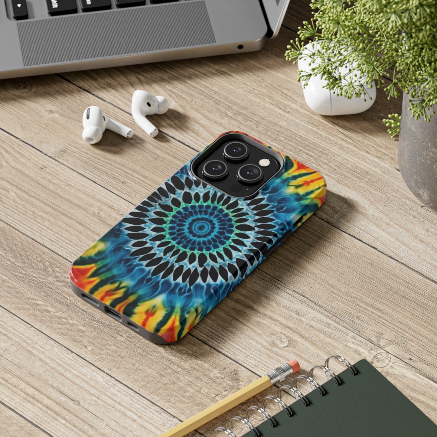 Tyedye Tough Phone Iphone 15