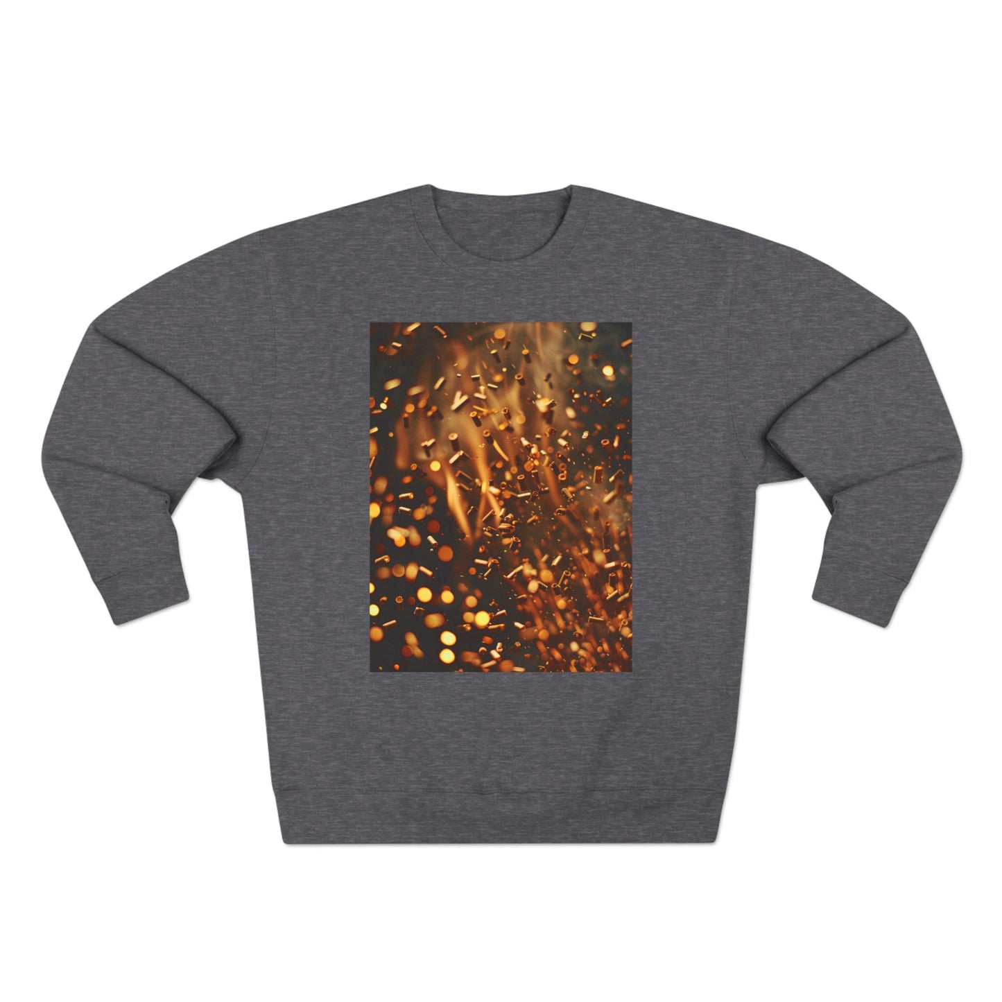 Fire pellets, a Unisex Crewneck Sweatshirt