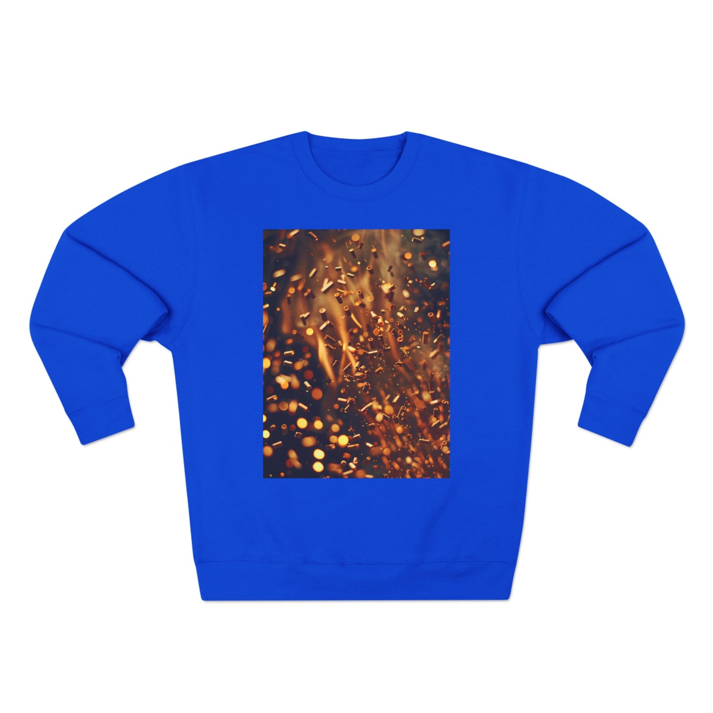 Fire pellets, a Unisex Crewneck Sweatshirt