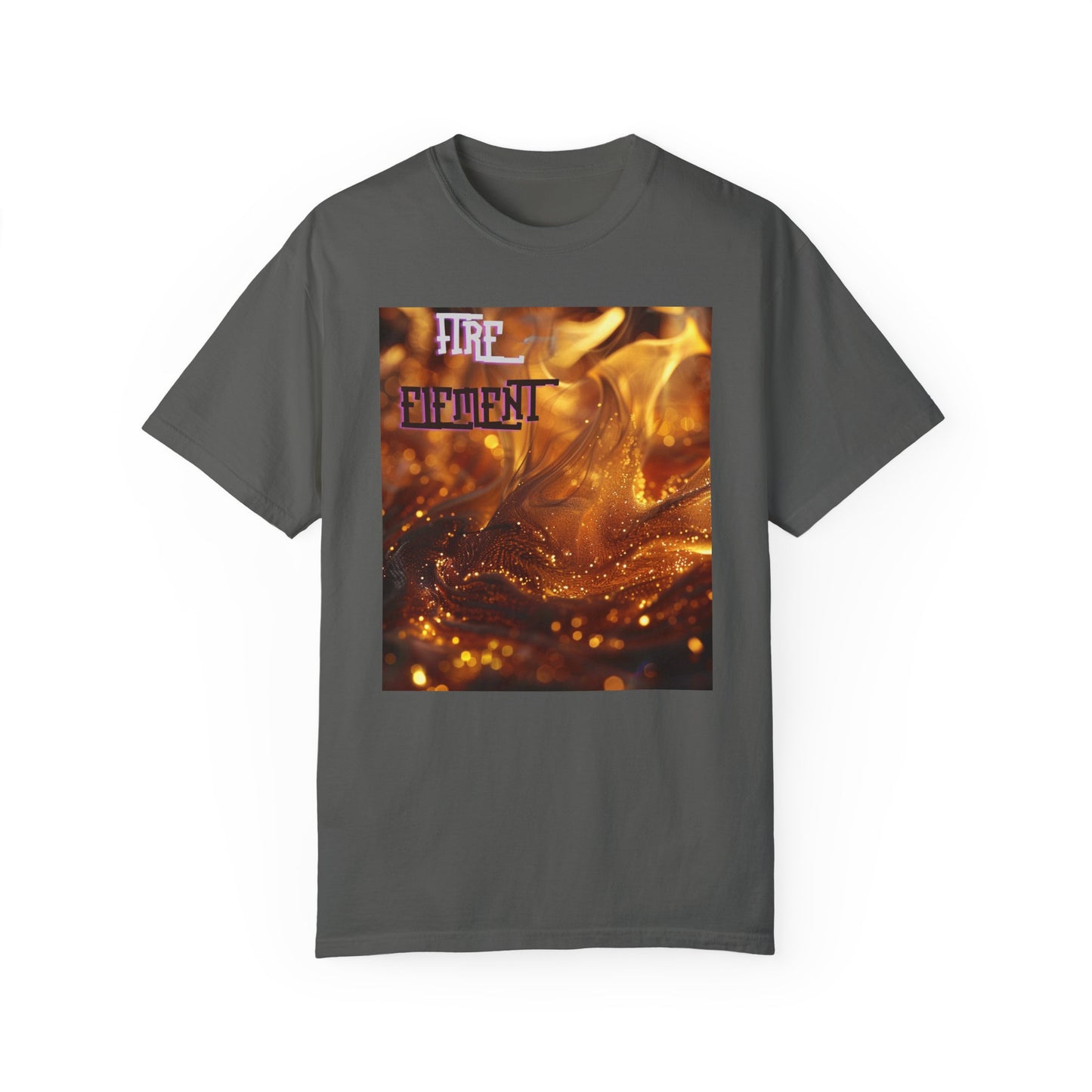 Fire Element, a Unisex Garment-Dyed T-shirt