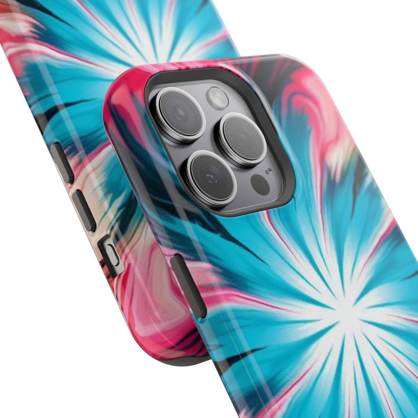 middle swirl tie-dye Magnetic Tough Cases