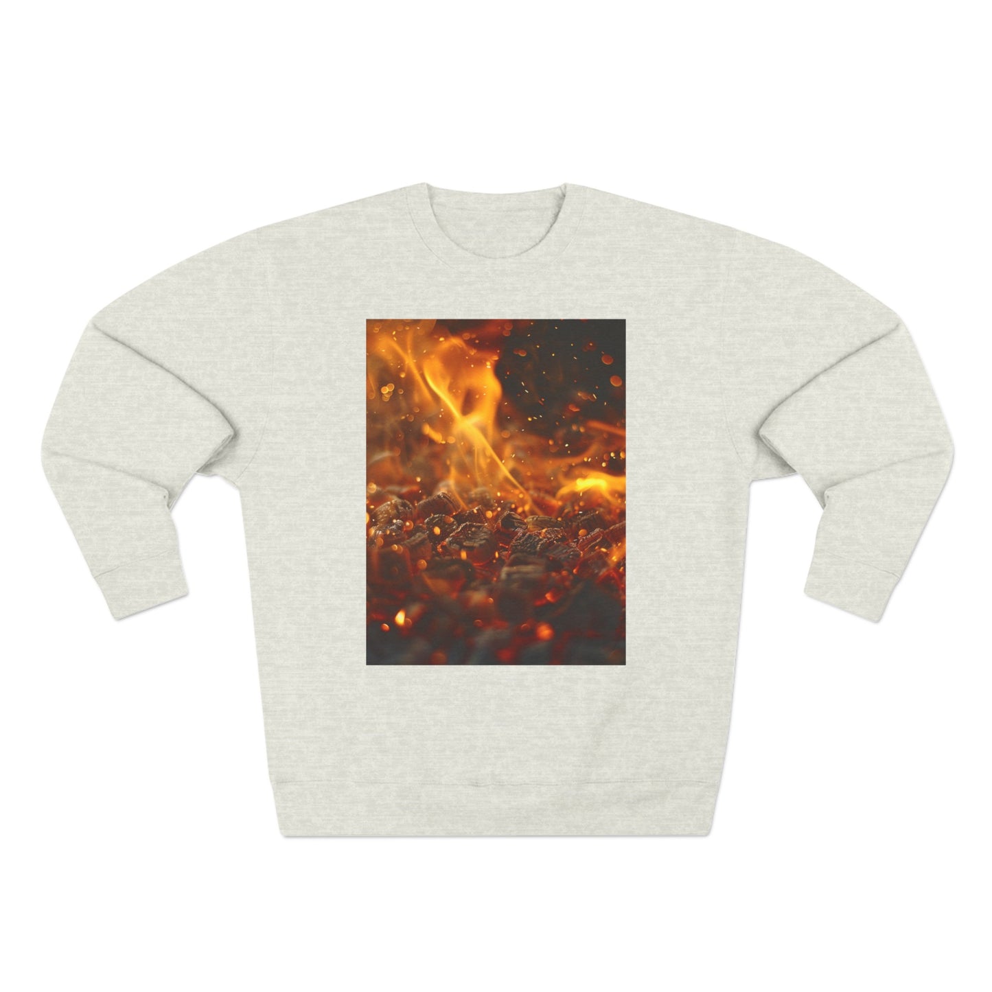 Volcano vibes,  a Unisex Crewneck Sweatshirt