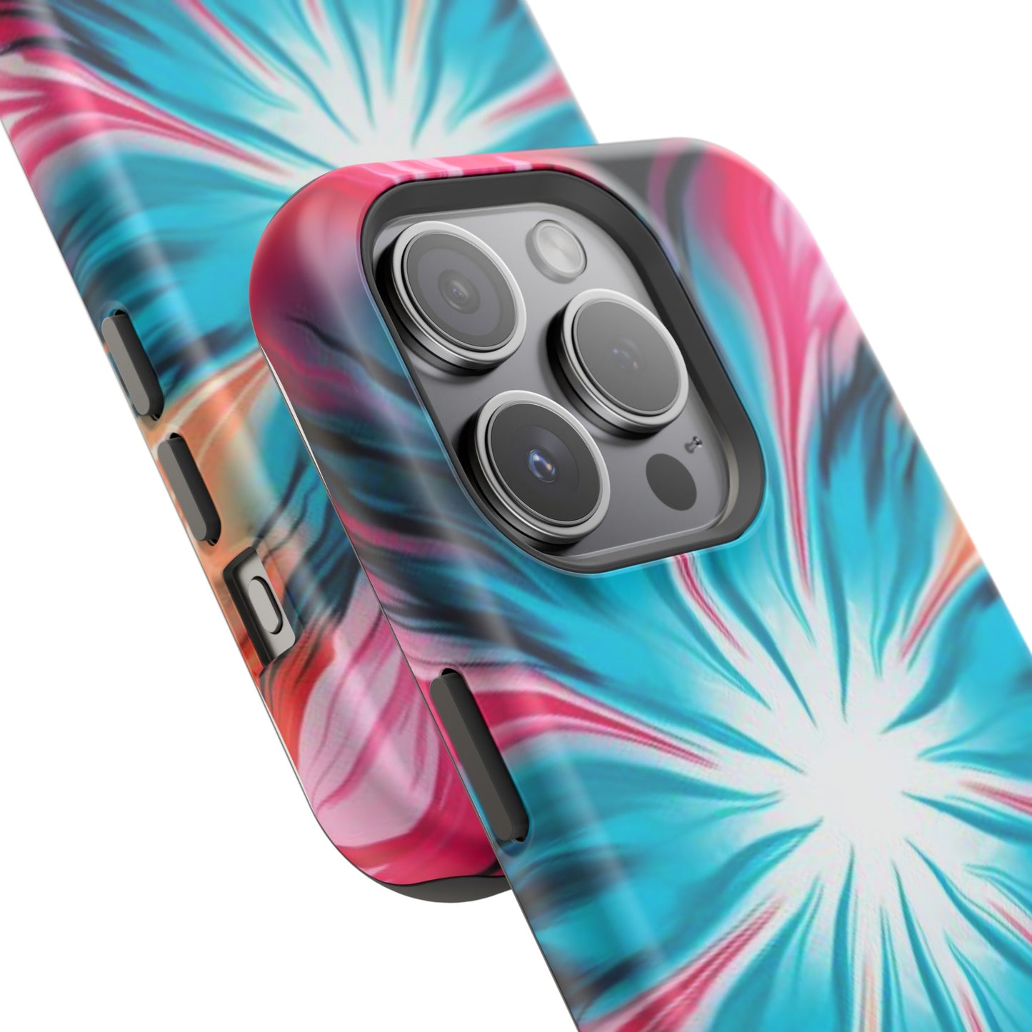 Floral tie-dye Magnetic Tough Cases