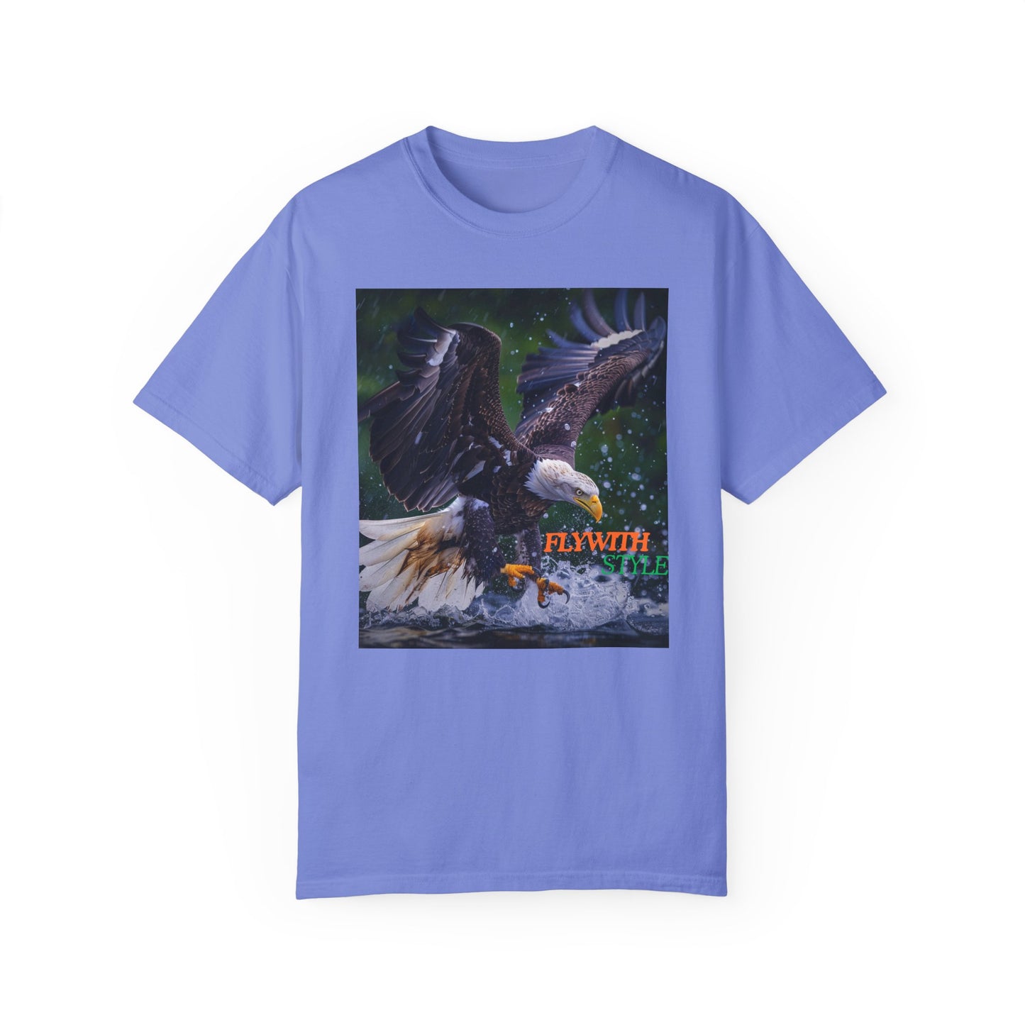 Flywith style, a Unisex Garment-Dyed T-shirt