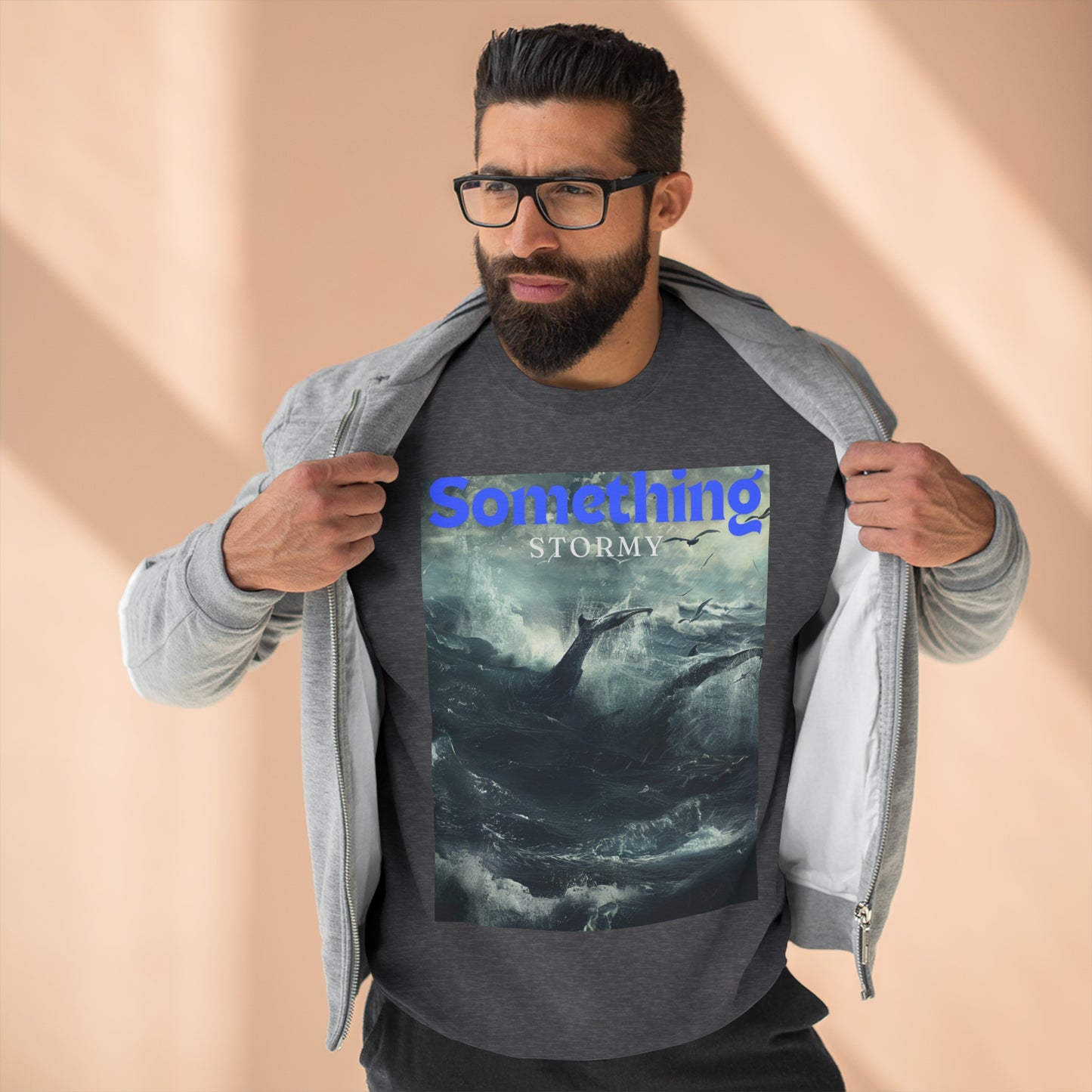 something stormy, Unisex Crewneck Sweatshirt