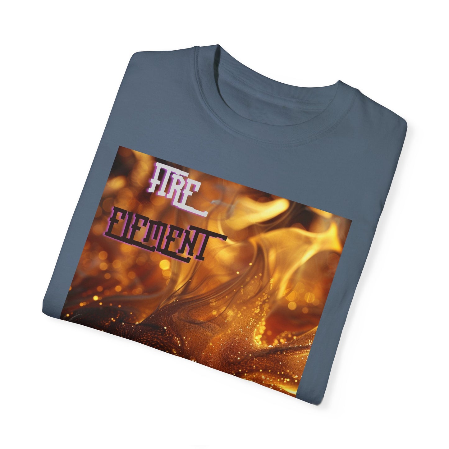 Fire Element, a Unisex Garment-Dyed T-shirt