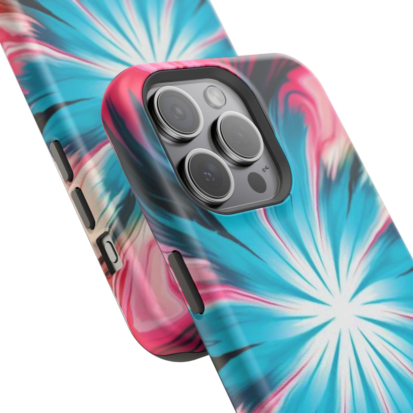 middle swirl tie-dye Magnetic Tough Cases