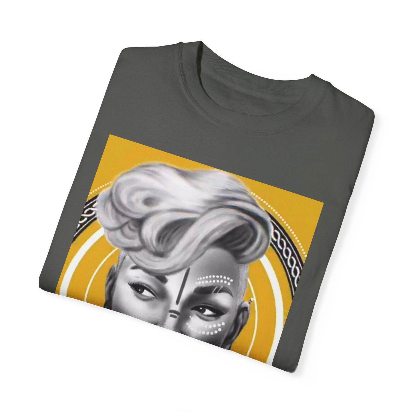 Poised Allure, a Unisex Garment-Dyed T-shirt