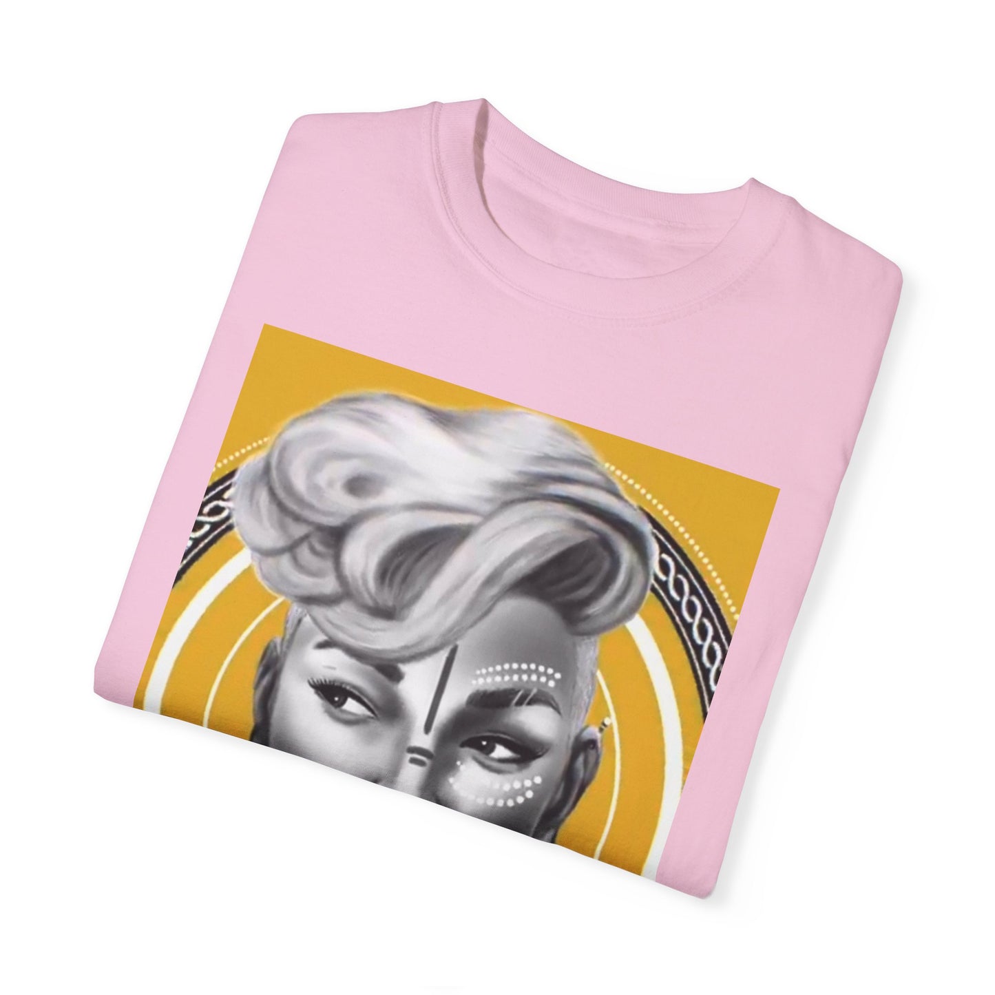 Poised Allure, a Unisex Garment-Dyed T-shirt