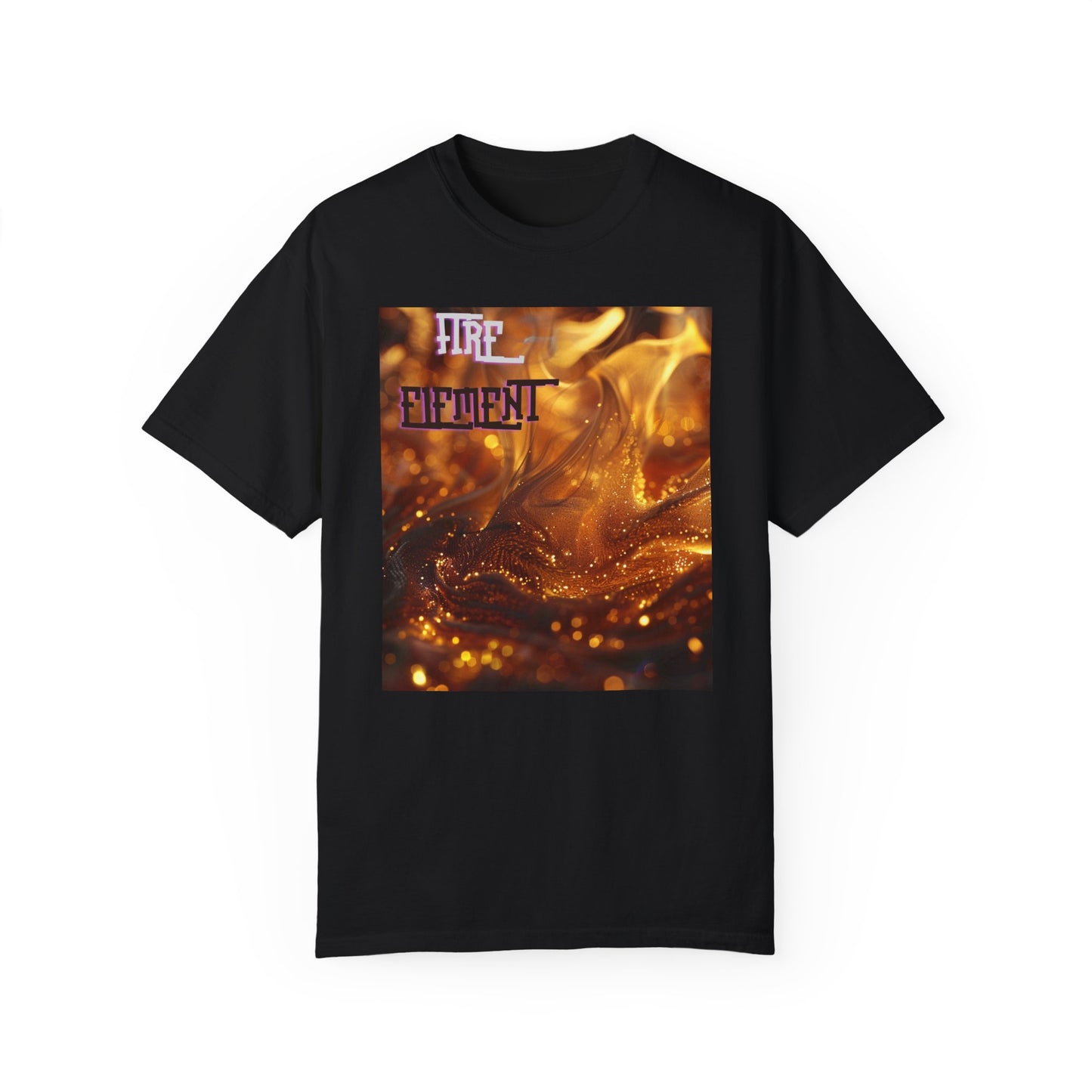 Fire Element, a Unisex Garment-Dyed T-shirt