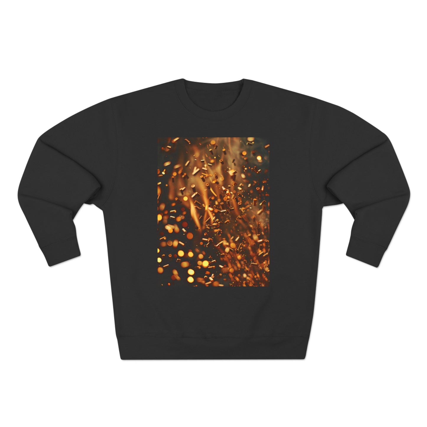 Fire pellets, a Unisex Crewneck Sweatshirt