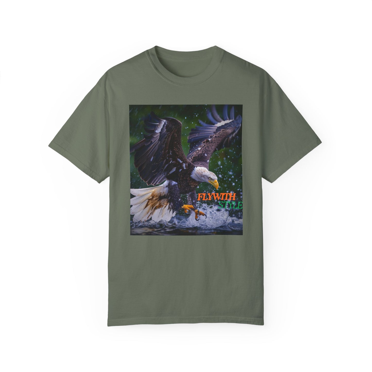 Flywith style, a Unisex Garment-Dyed T-shirt