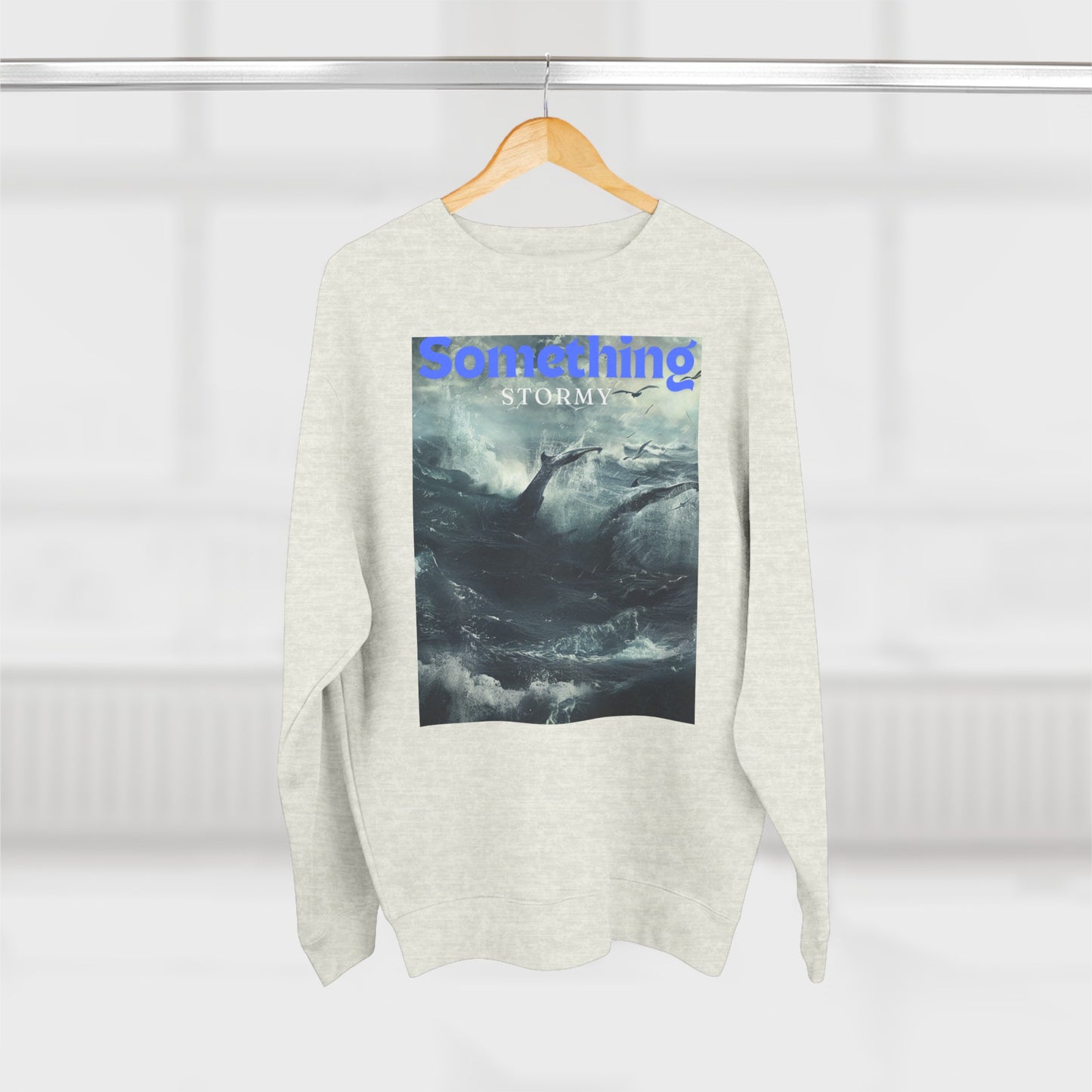 something stormy, Unisex Crewneck Sweatshirt