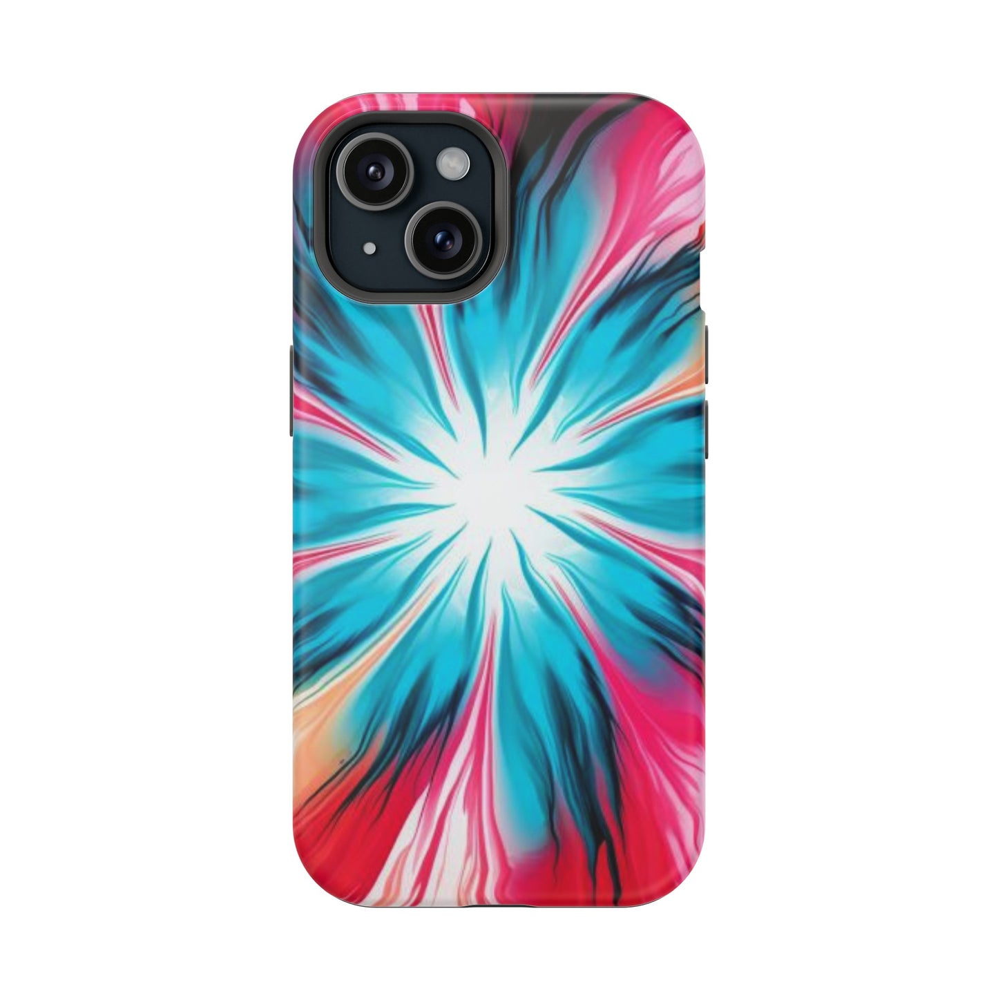 Floral tie-dye Magnetic Tough Cases