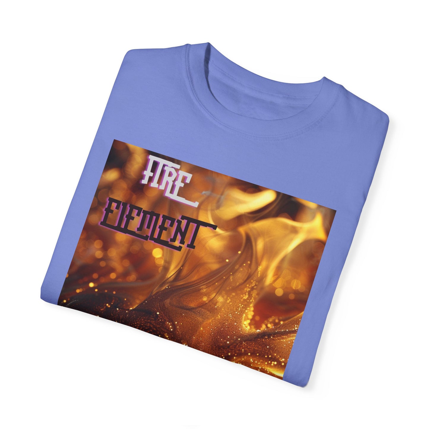 Fire Element, a Unisex Garment-Dyed T-shirt