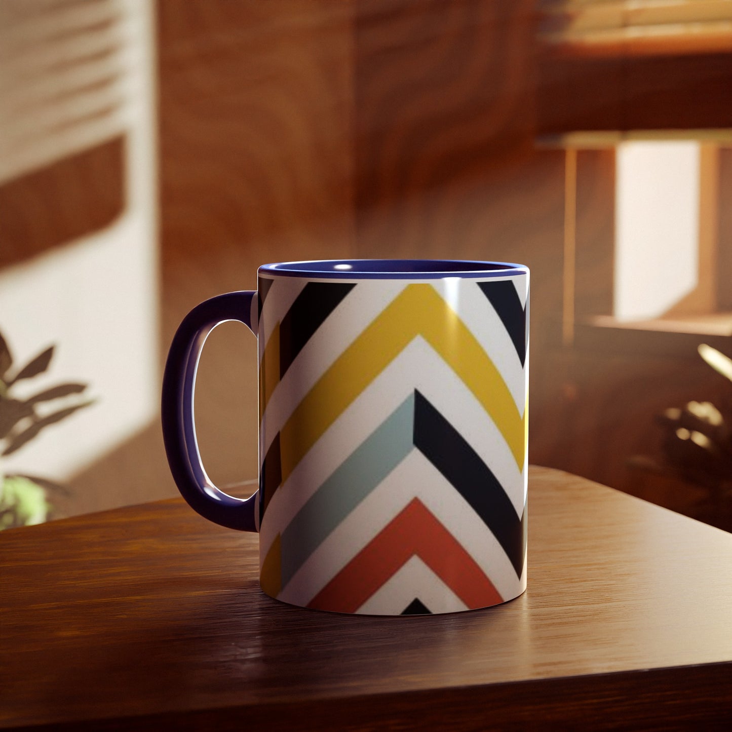 Beautiful chevron zigzag art