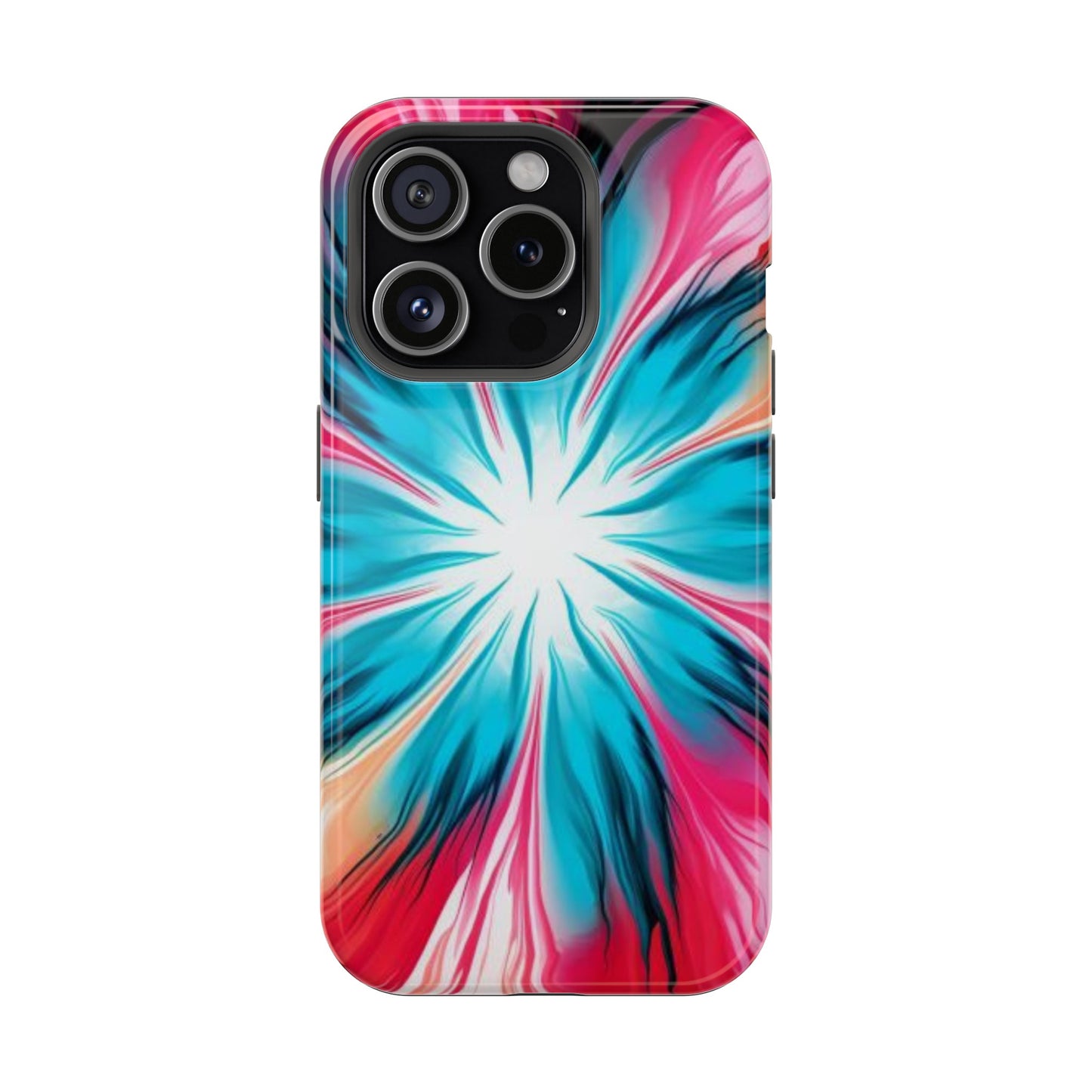 Floral tie-dye Magnetic Tough Cases