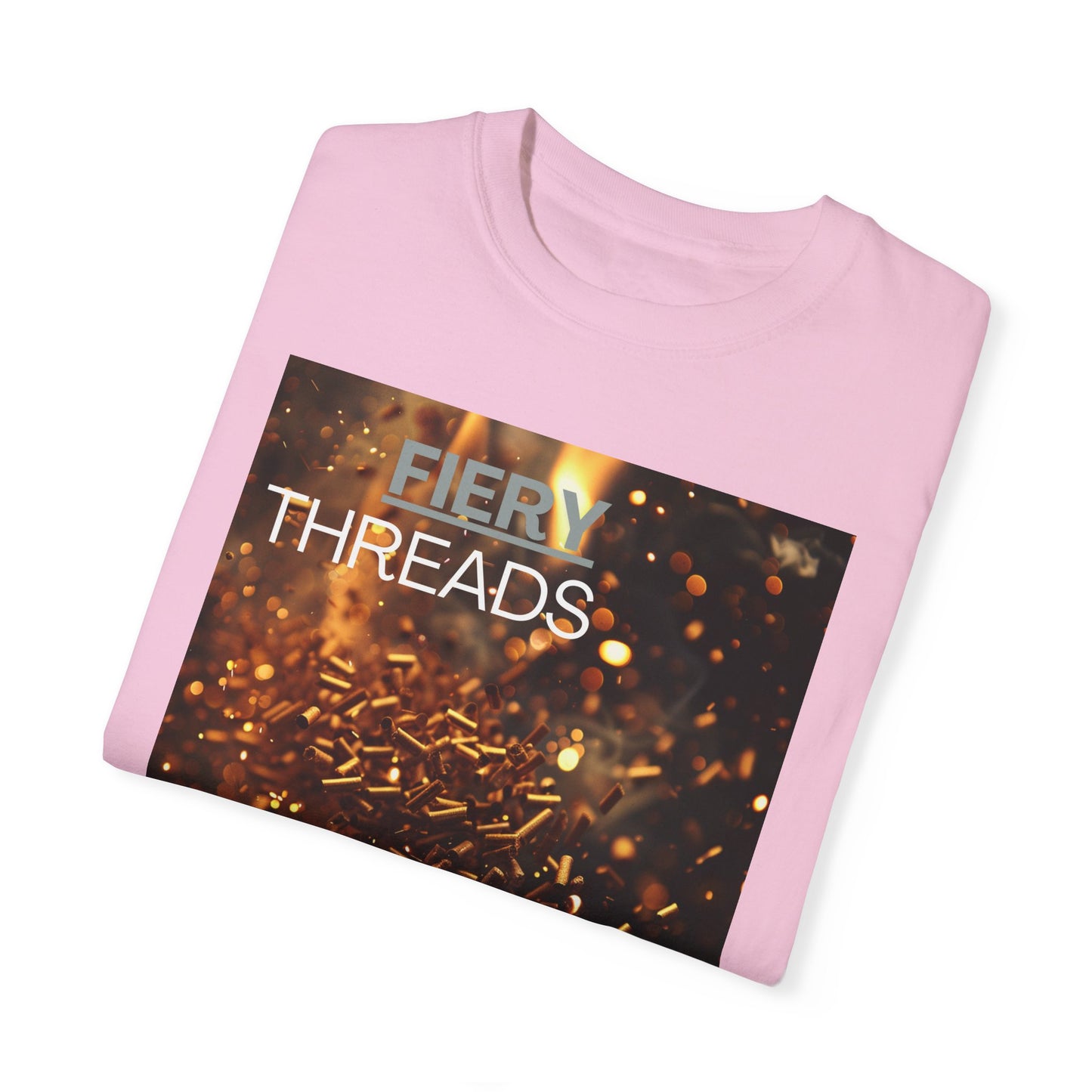 Fiery Threads, a Unisex Garment-Dyed Comfy  T-shirt