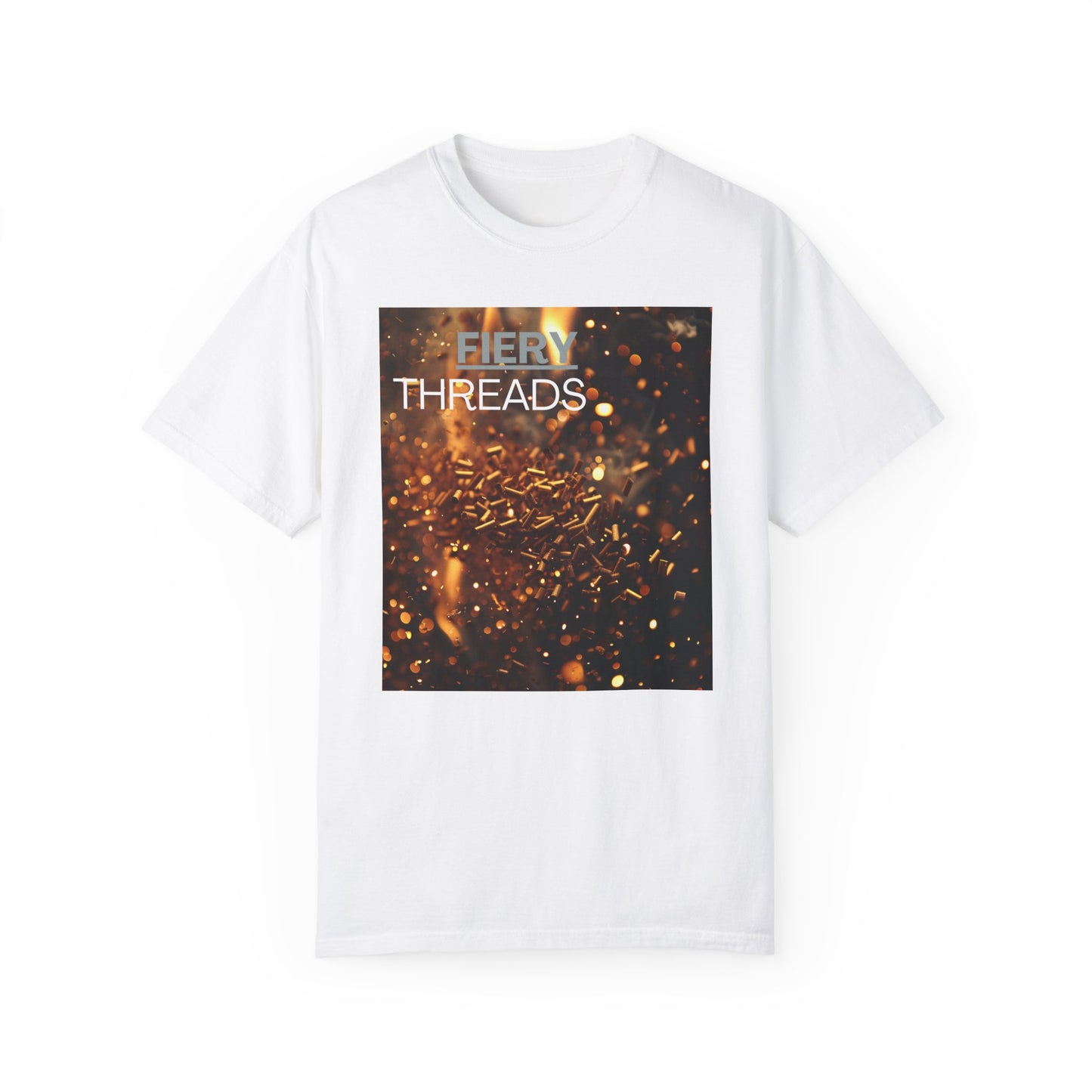 Fiery Threads, a Unisex Garment-Dyed Comfy  T-shirt