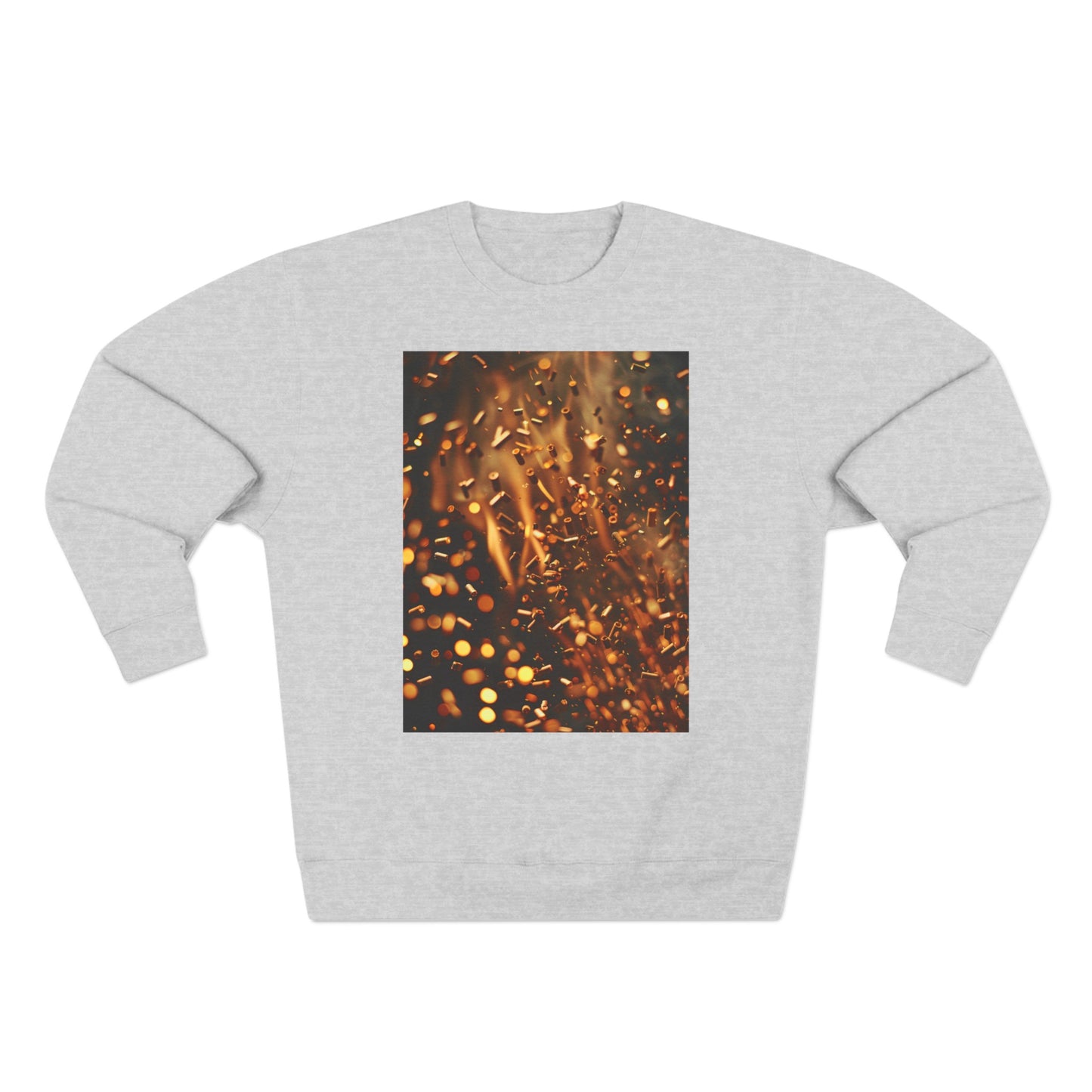 Fire pellets, a Unisex Crewneck Sweatshirt