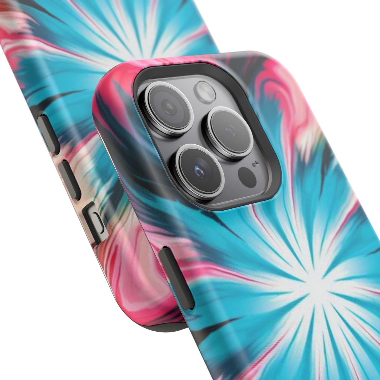 middle swirl tie-dye Magnetic Tough Cases