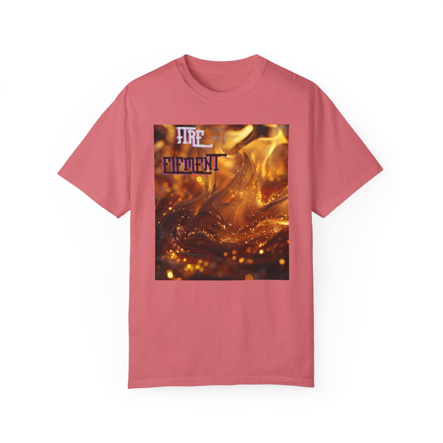 Fire Element, a Unisex Garment-Dyed T-shirt