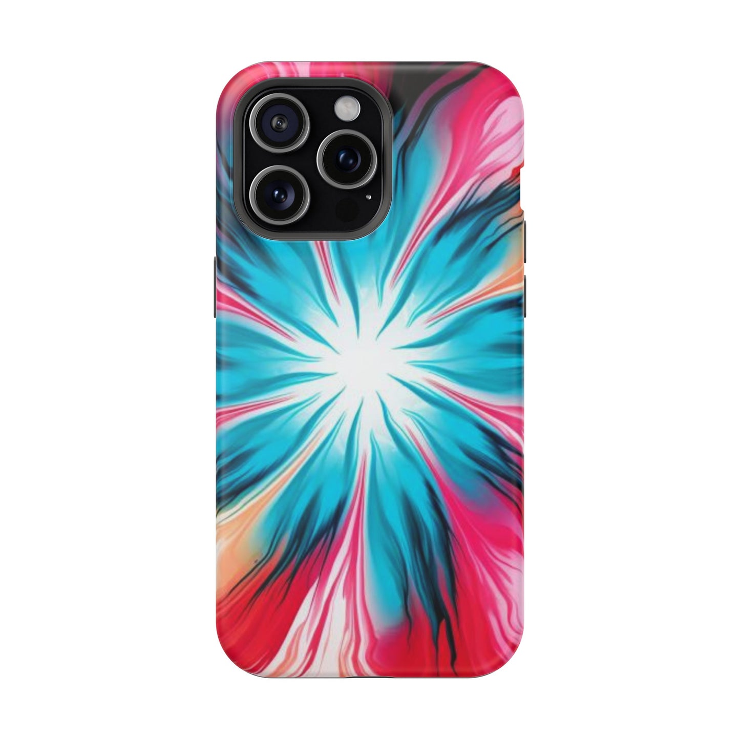 Floral tie-dye Magnetic Tough Cases