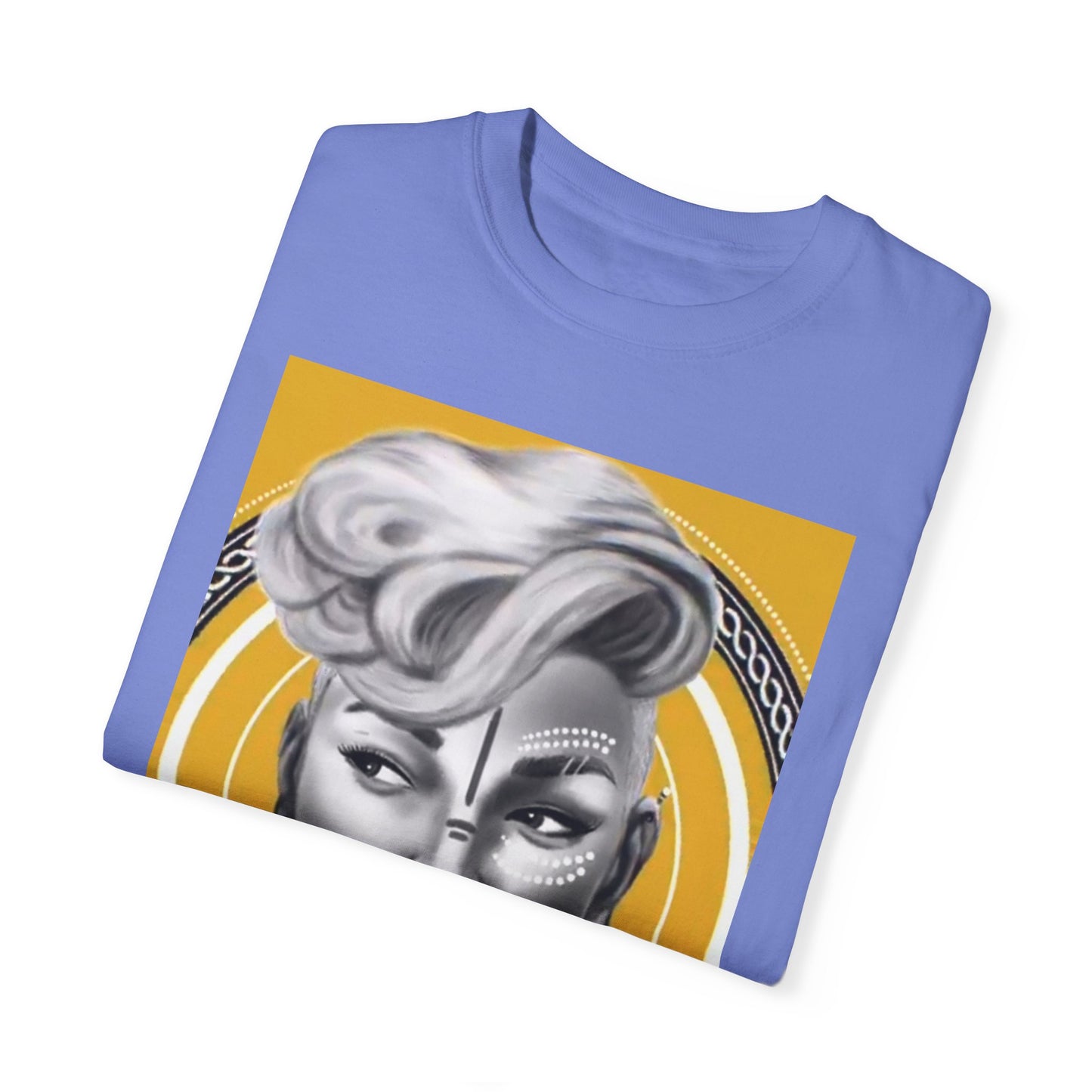 Poised Allure, a Unisex Garment-Dyed T-shirt