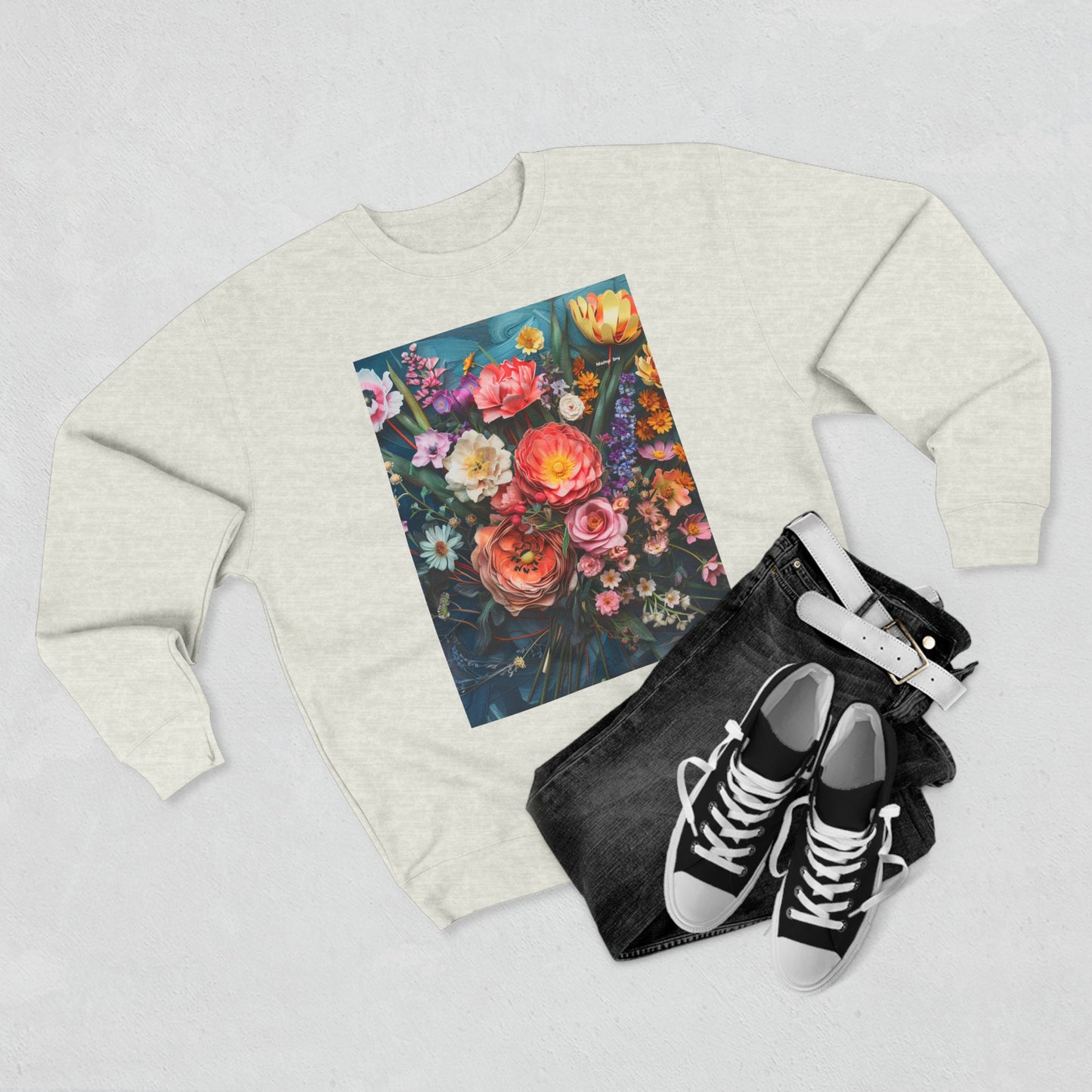 Spring Blossoms, a Unisex Crewneck Sweatshirt