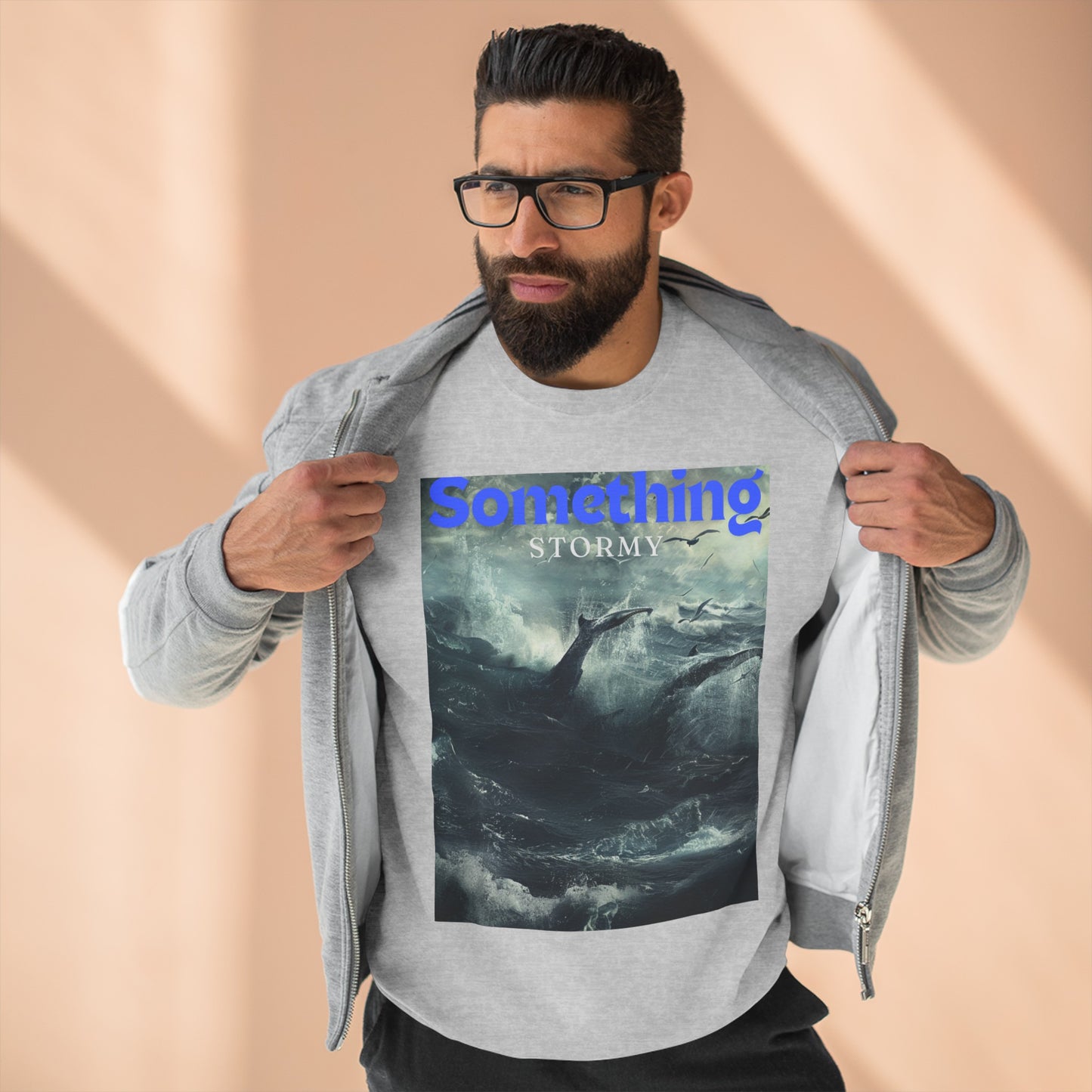 something stormy, Unisex Crewneck Sweatshirt