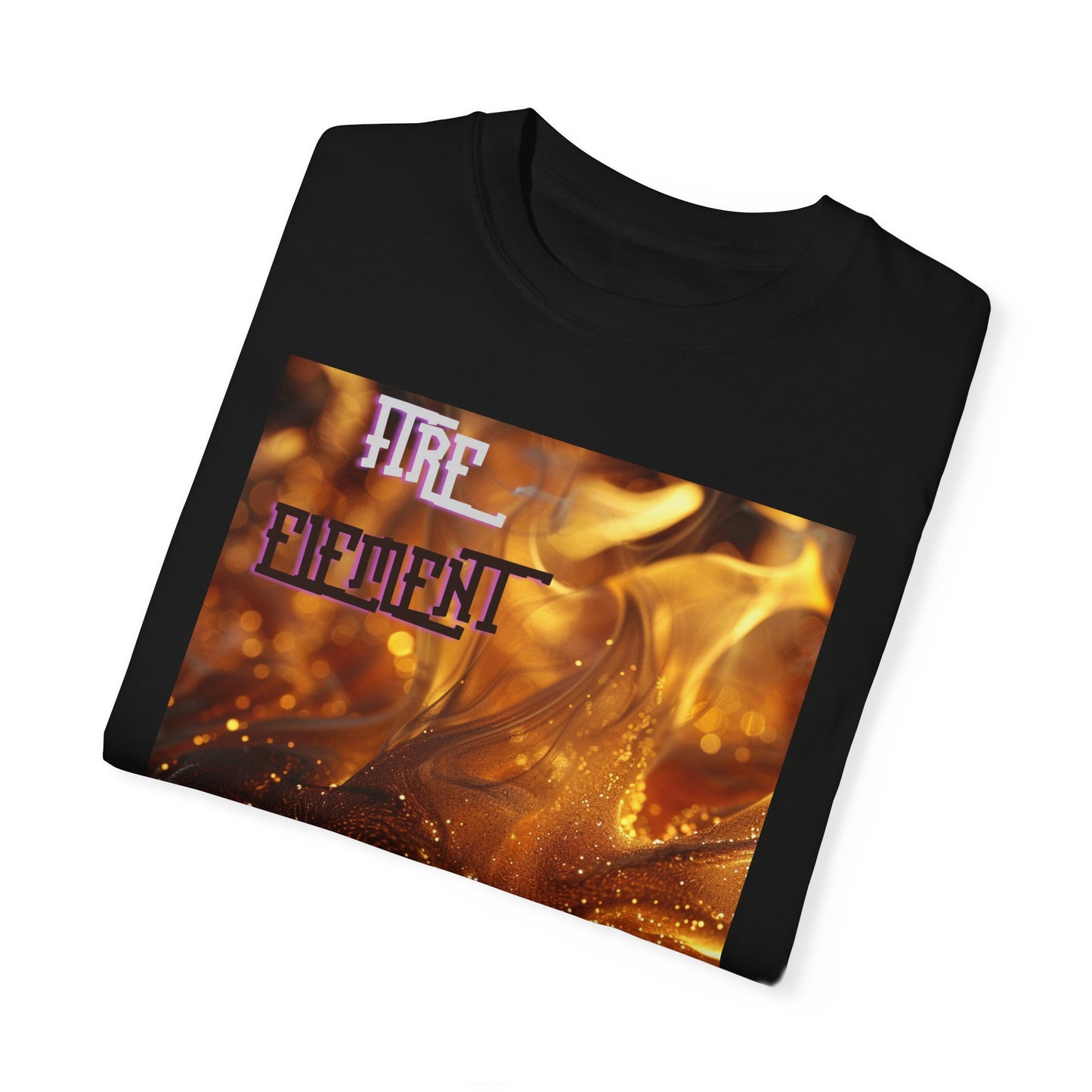 Fire Element, a Unisex Garment-Dyed T-shirt