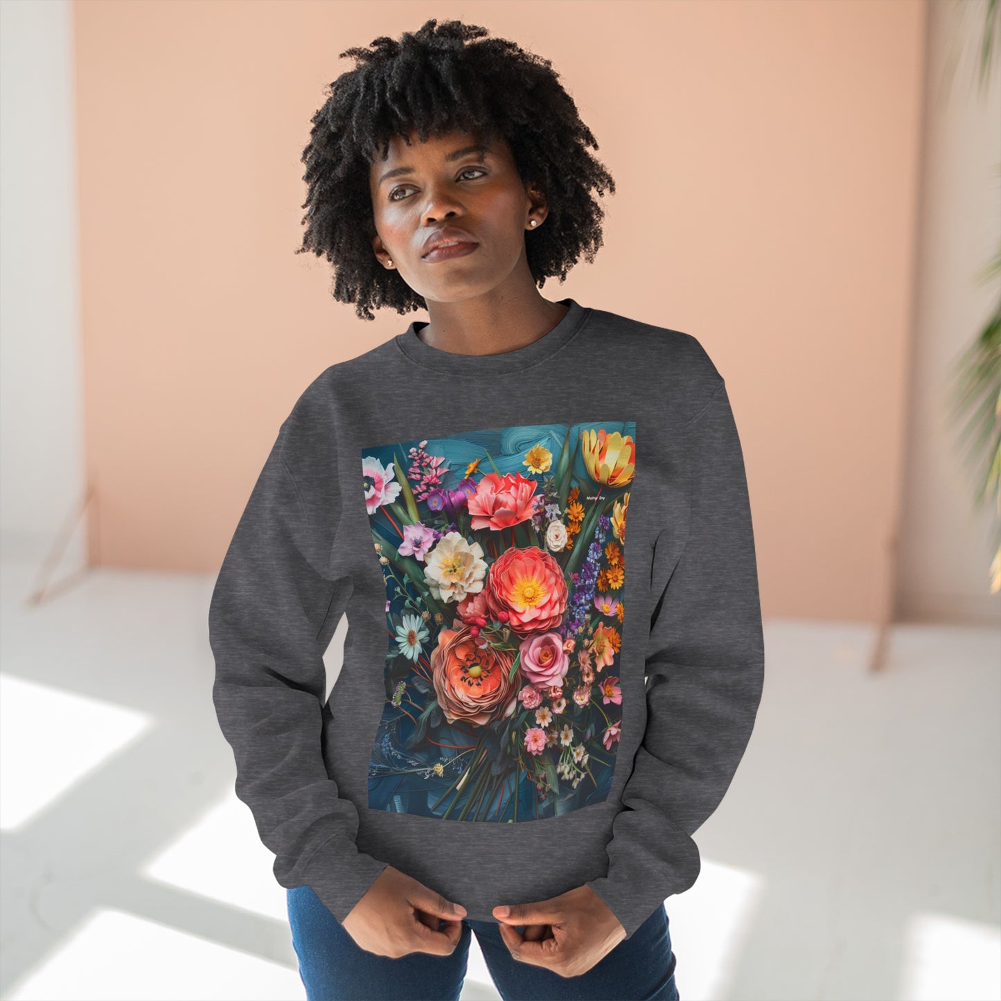 Spring Blossoms, a Unisex Crewneck Sweatshirt