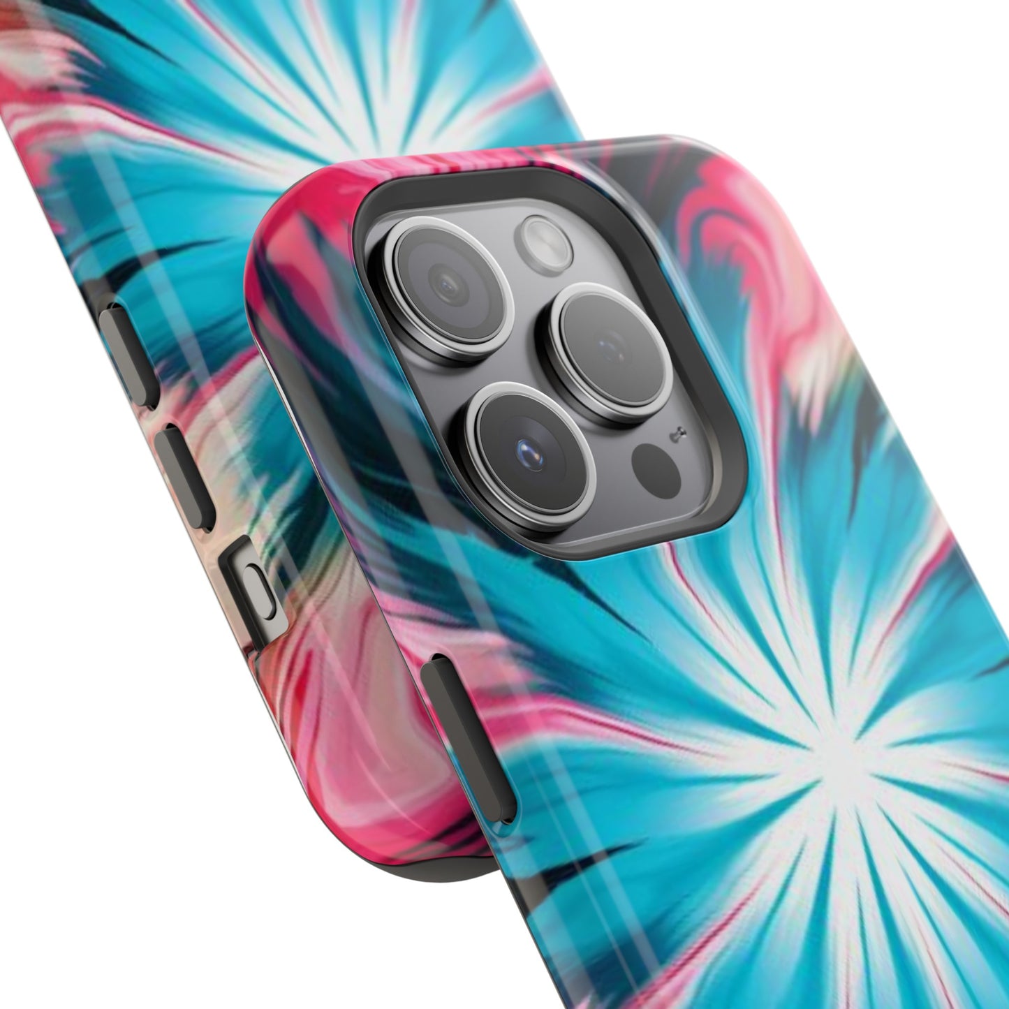 middle swirl tie-dye Magnetic Tough Cases