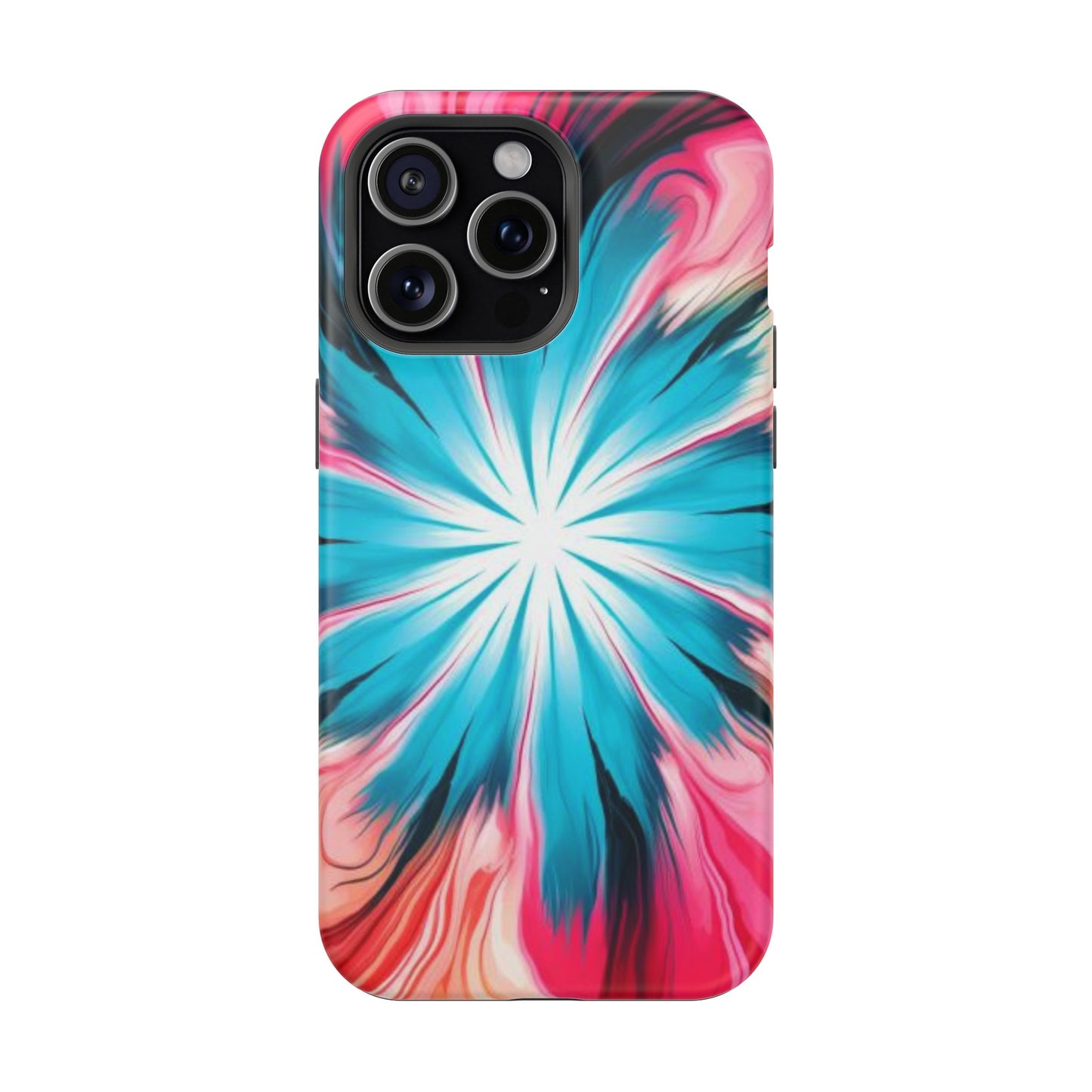 middle swirl tie-dye Magnetic Tough Cases