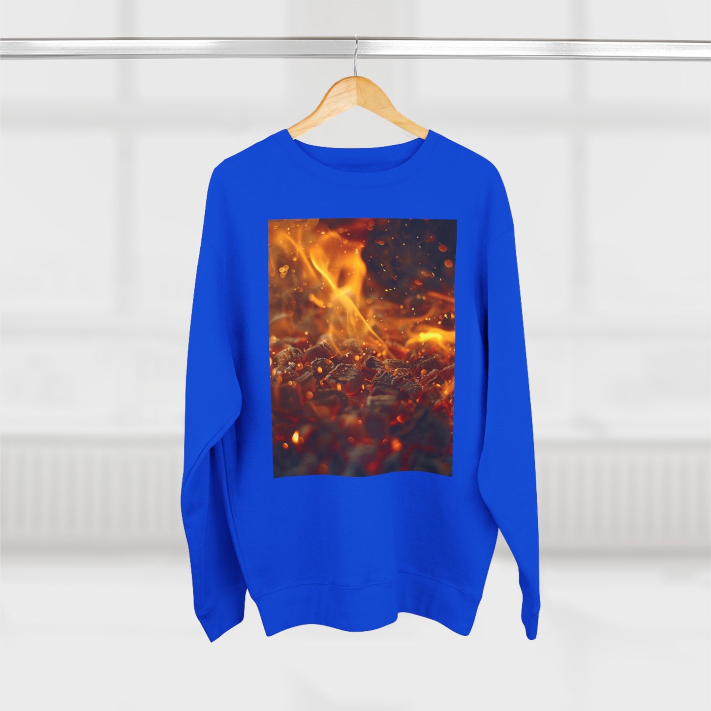 Volcano vibes,  a Unisex Crewneck Sweatshirt