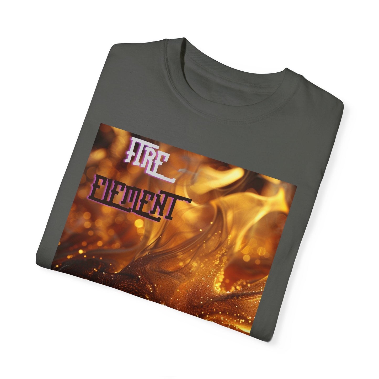 Fire Element, a Unisex Garment-Dyed T-shirt