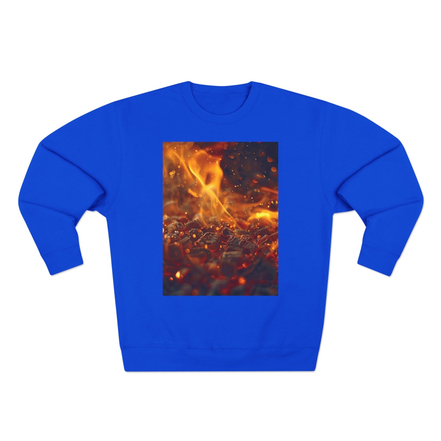 Volcano vibes,  a Unisex Crewneck Sweatshirt