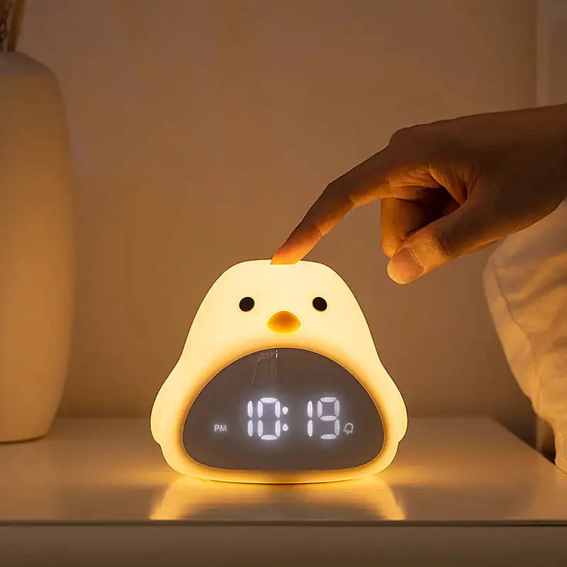 Bird Night Light Alarm Clock