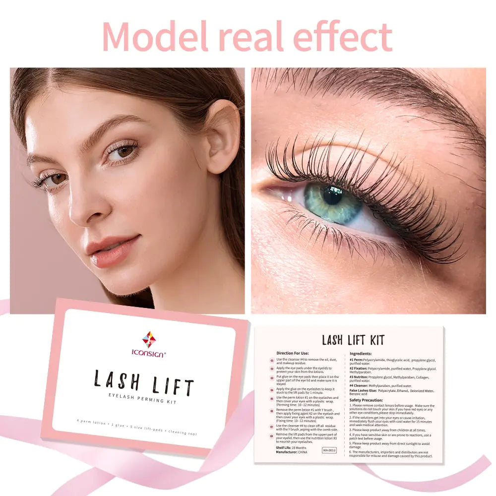 Lash Lift Kit Lifiting Eyelash Eyelash Enhancer Eyelash Lifting Kit Lash Perm Eye Makeup Can Do Your Logo